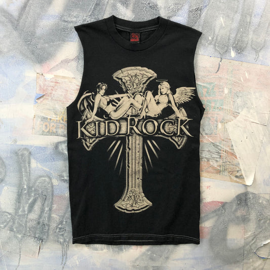 Vintage 2008 Rock & Roll Revival Kid Rock Custom Cut Tank Top S