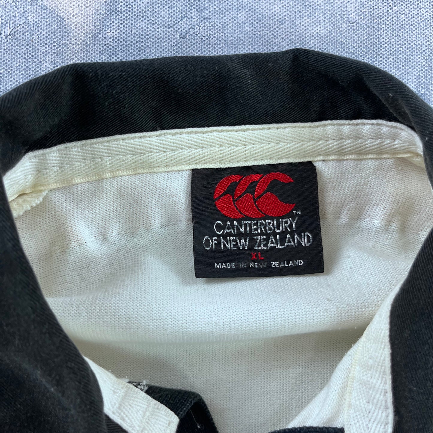 Vintage 90s Canterbury Canada Vs Wales Rugby Union Polo Shirt XL