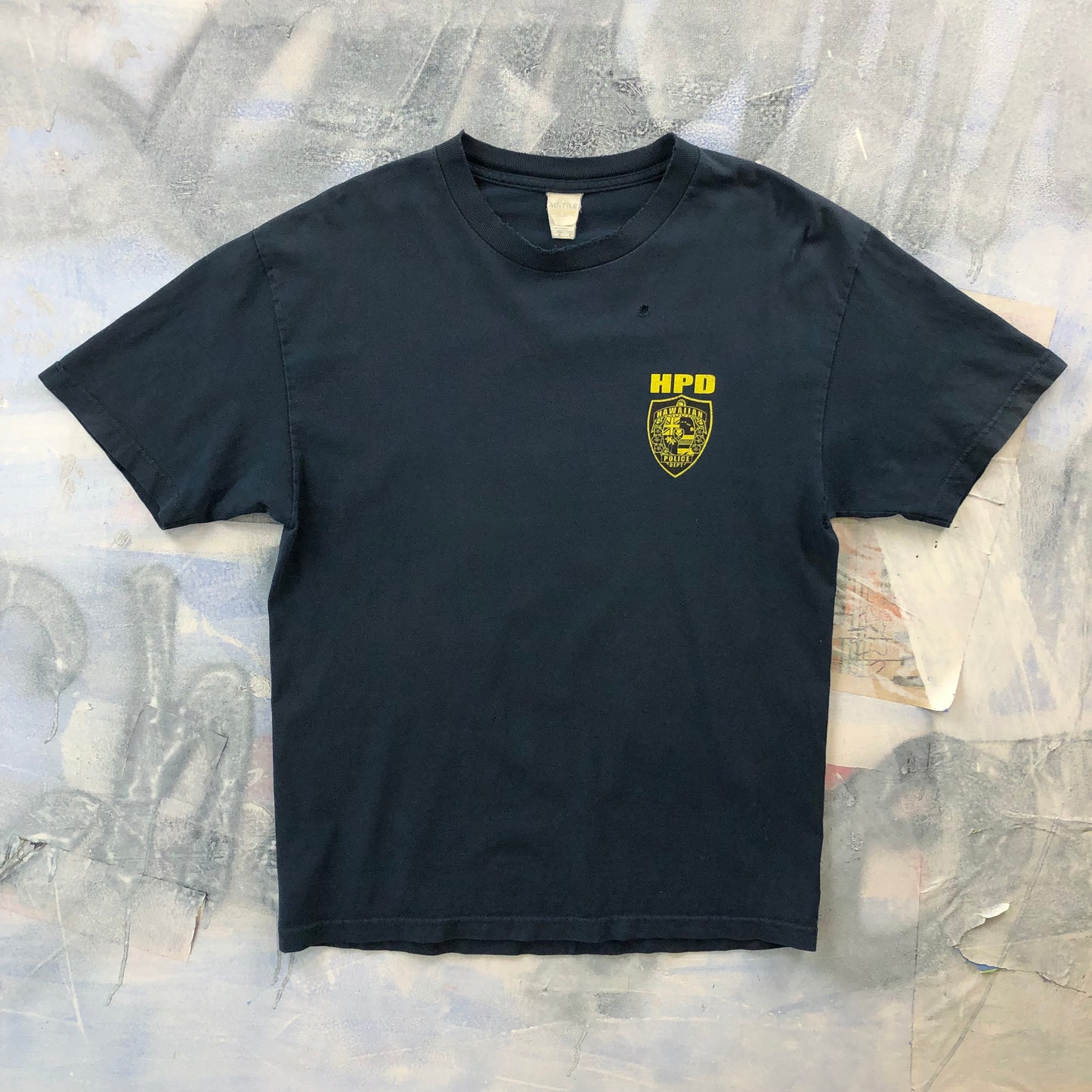 Vintage Hawaiian Police Department T Shirt L