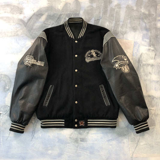 Chicago White Sox 2005 World Series Champions Jeff Hamilton Varsity Button Jacket