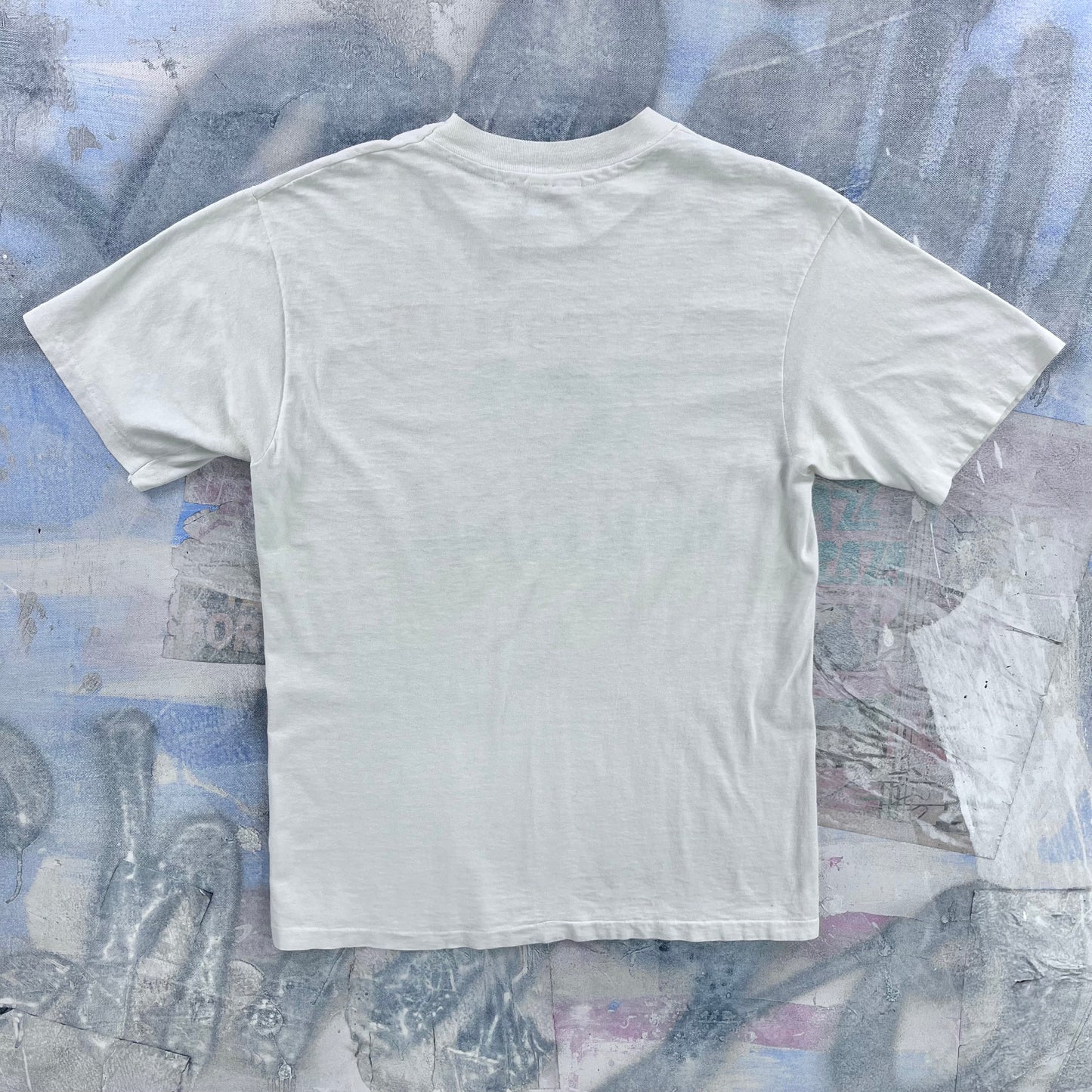 Vintage 80s USA University De California Surfing Single Stitch T Shirt M
