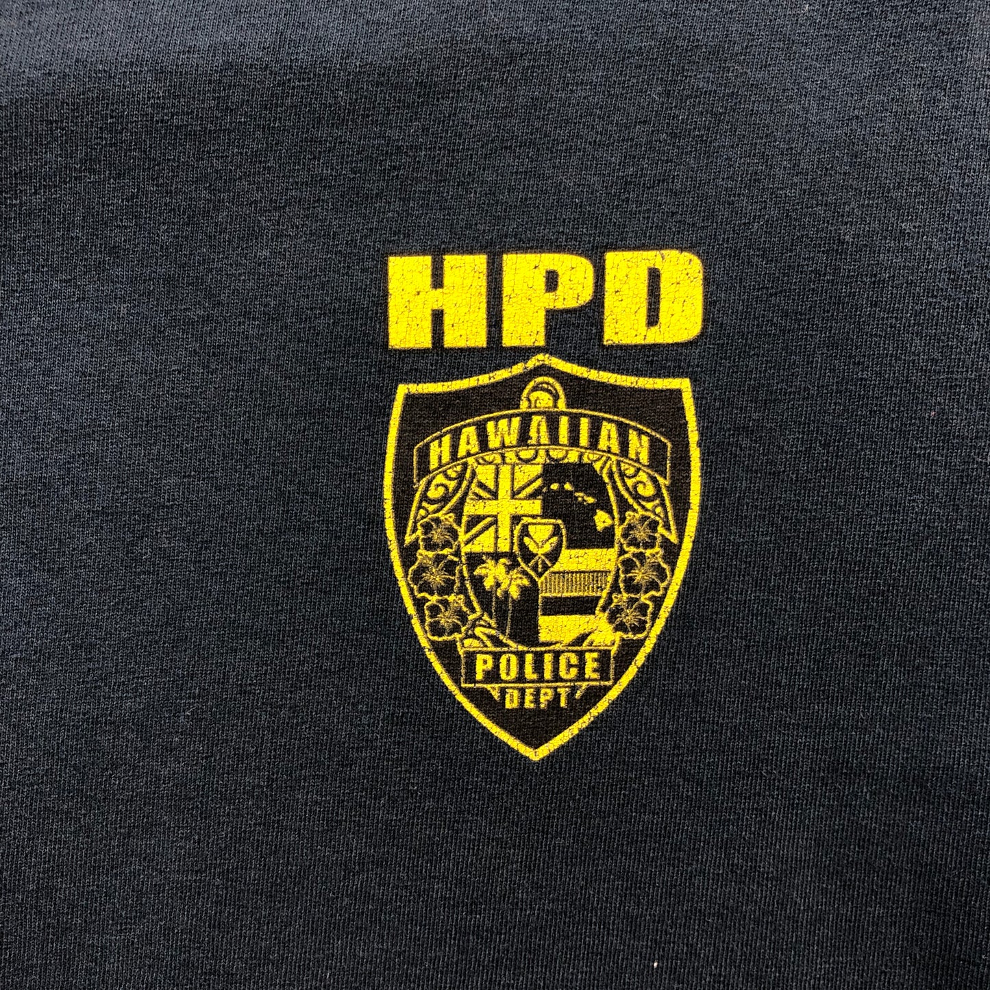 Vintage Hawaiian Police Department T Shirt L