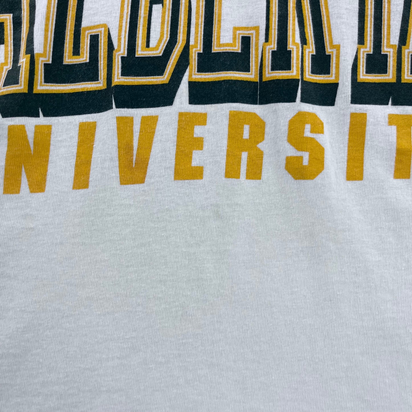 Vintage 90s USA University Of Alberta Volleyball Long Sleeve Single Stitch T Shirt M
