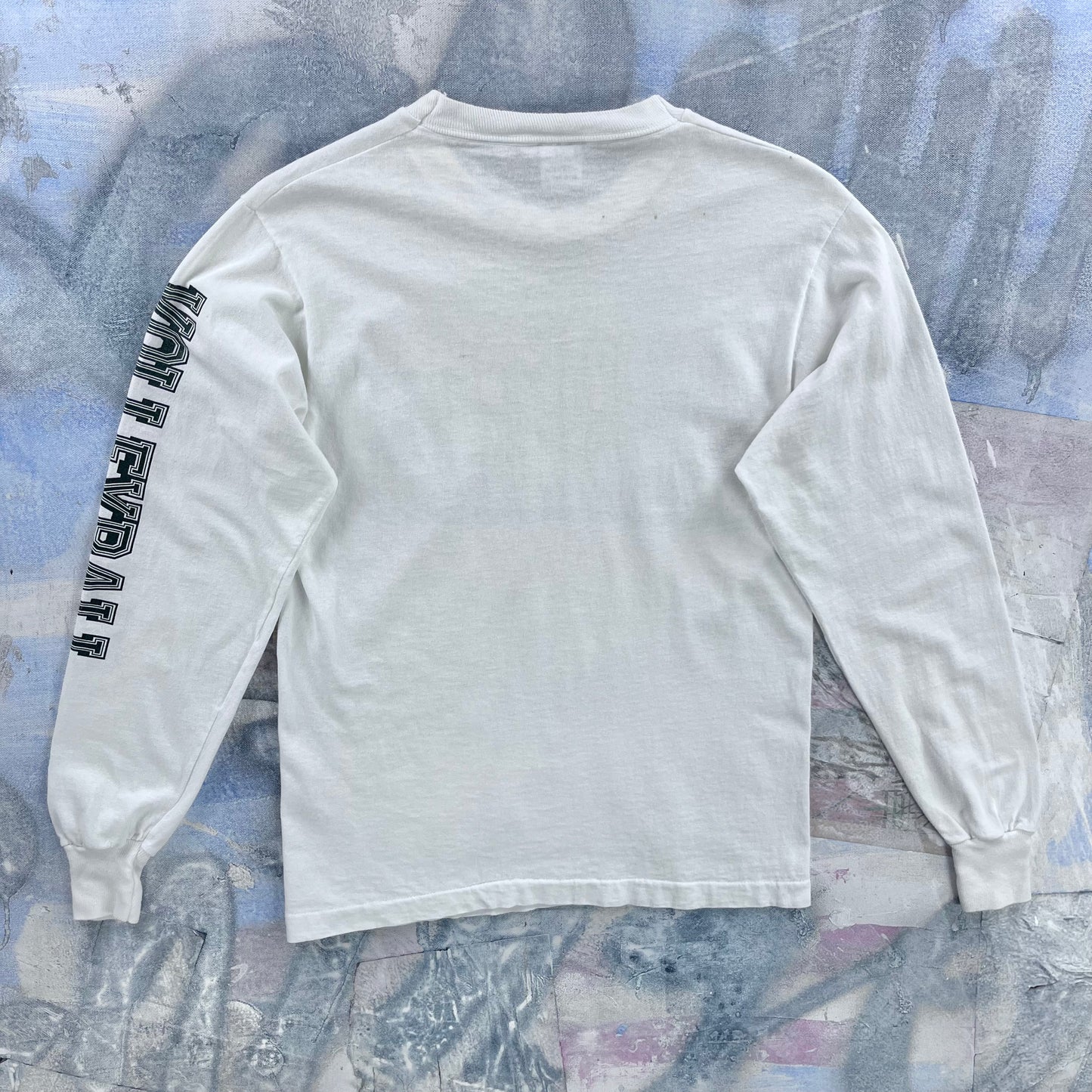 Vintage 90s USA University Of Alberta Volleyball Long Sleeve Single Stitch T Shirt M