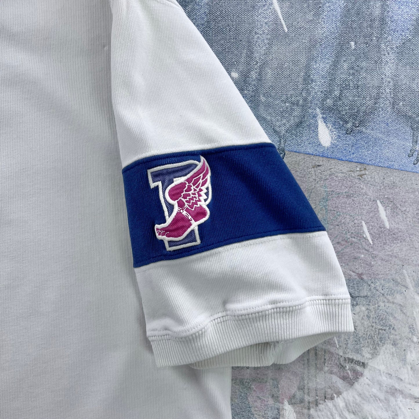 Vintage 90s Polo Ralph Lauren P Wing Stadium Rugby Shirt M