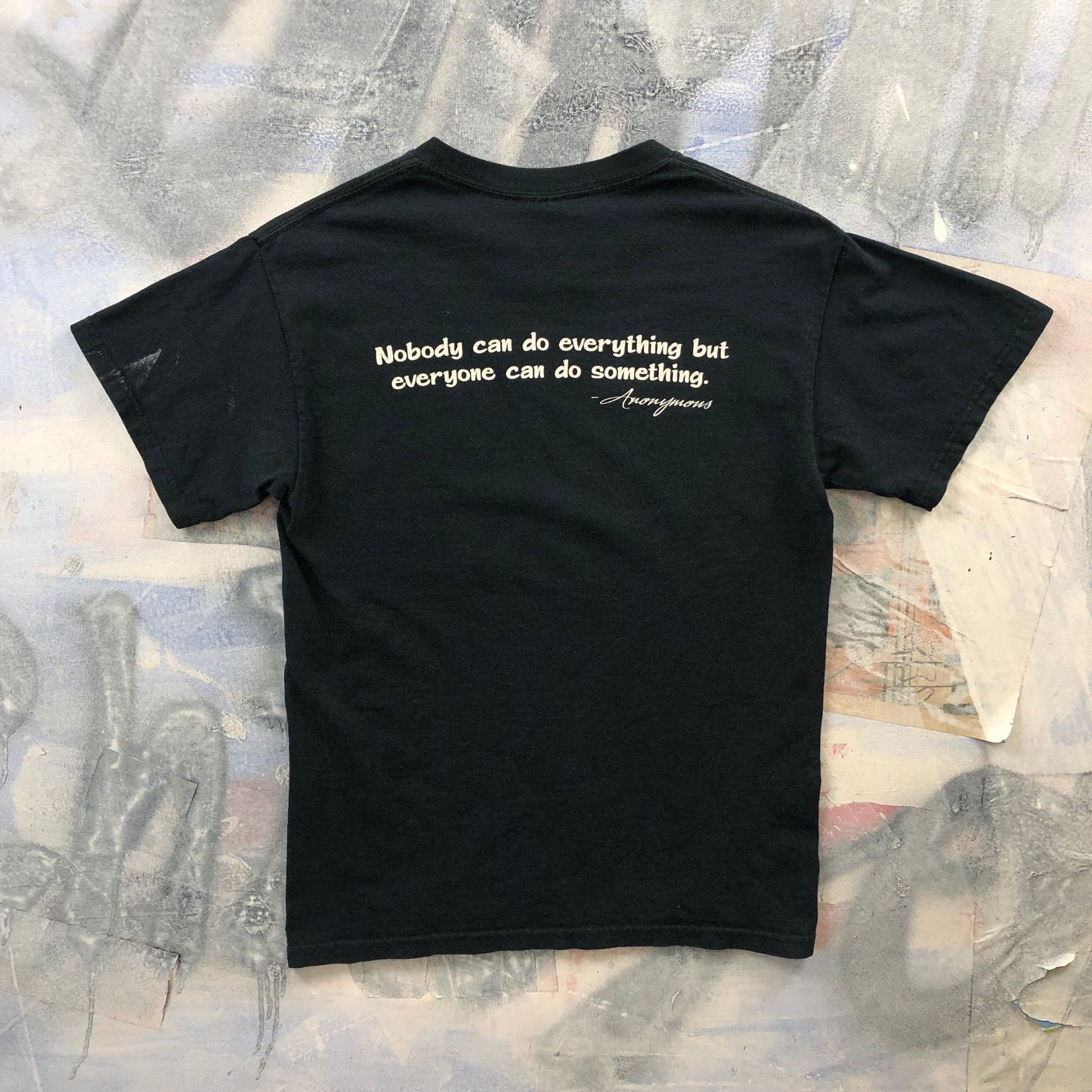 Vintage Spam Anonymous Quote T Shirt S