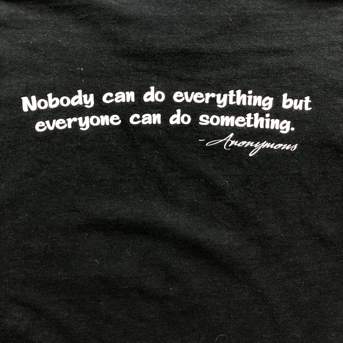 Vintage Spam Anonymous Quote T Shirt S