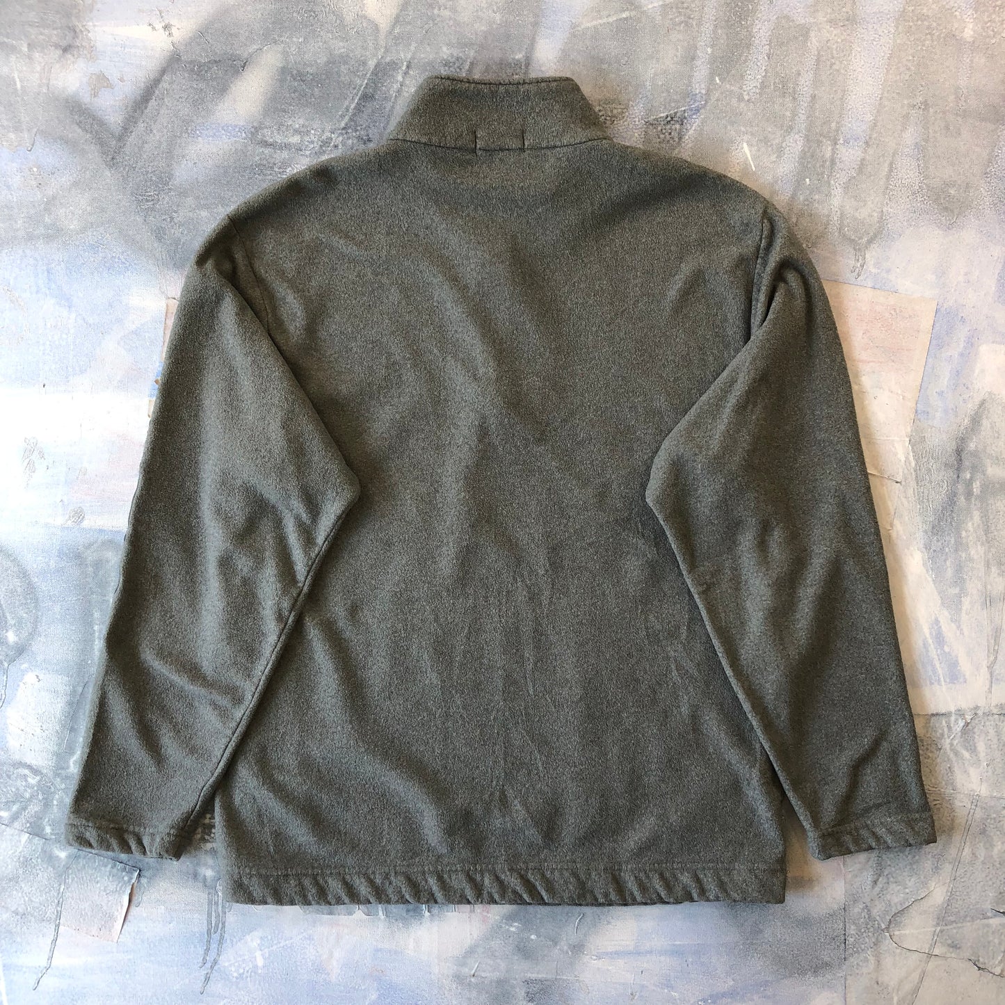 Vintage Quarter Zip Fleece Sweatshirt XL