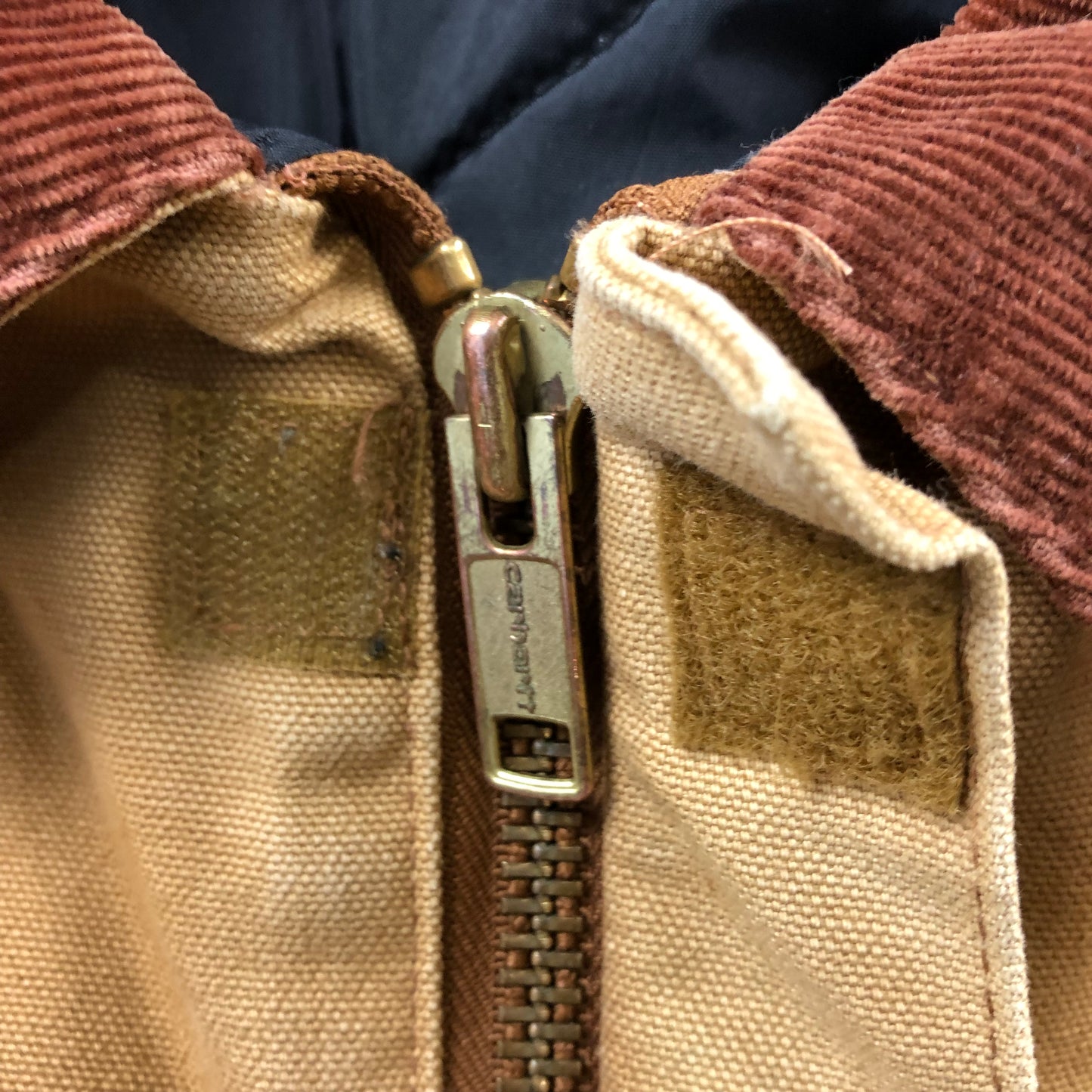 Vintage Carhartt C03 Quilted Lined Workwear Zip Jacket XXL