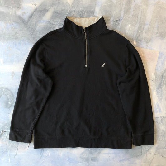 Vintage Nautica Quarter Zip Sweatshirt XXL