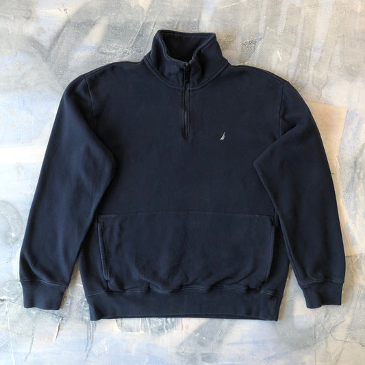 Vintage Nautica Quarter Zip Sweatshirt XL