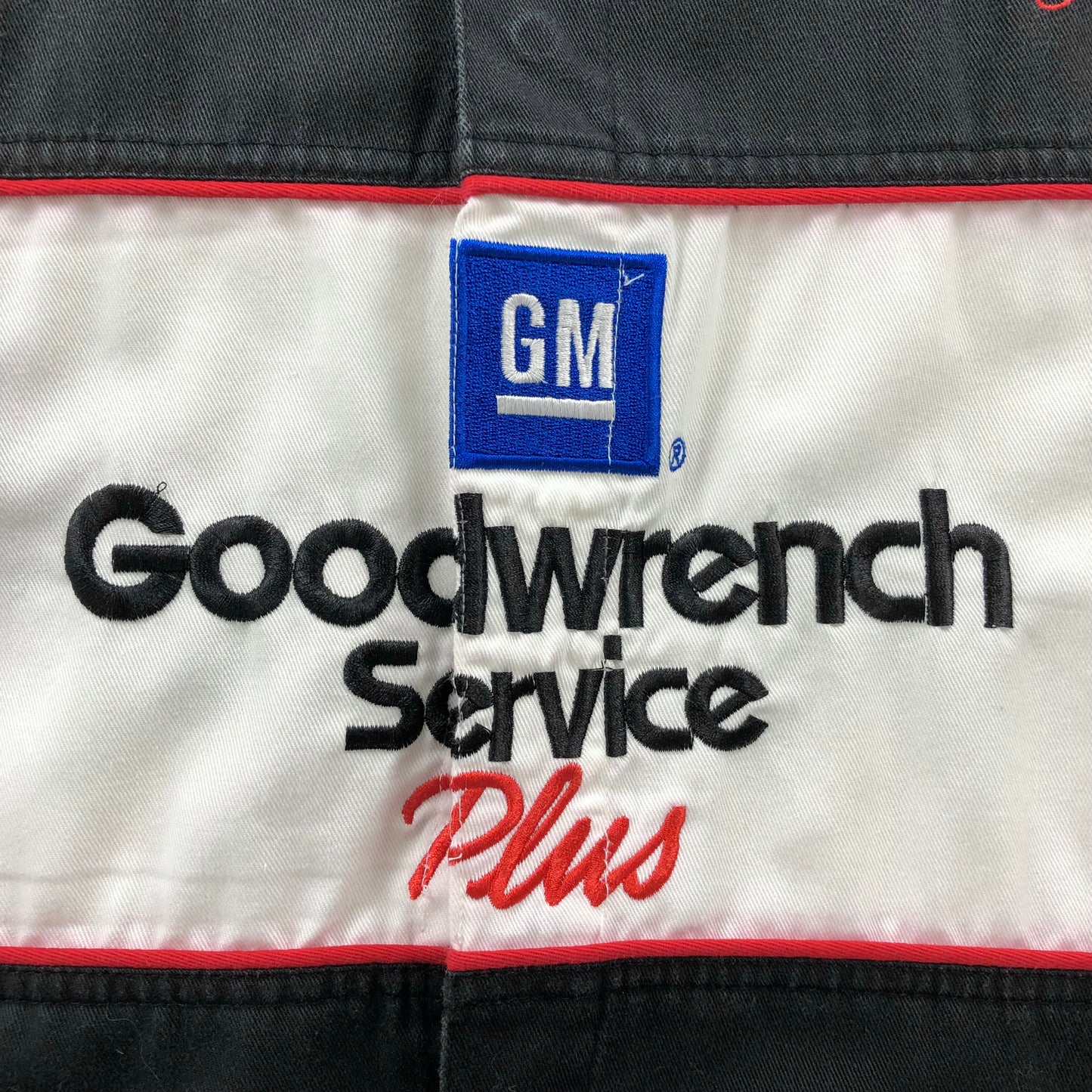 Vintage Dale Earnhardt GM Goodwrench Racing Mechanic Button Short Sleeve Shirt XL