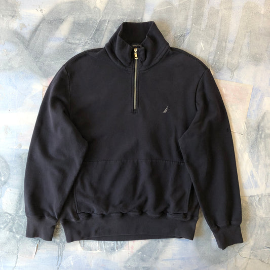 Vintage Nautica Quarter Zip Sweatshirt L