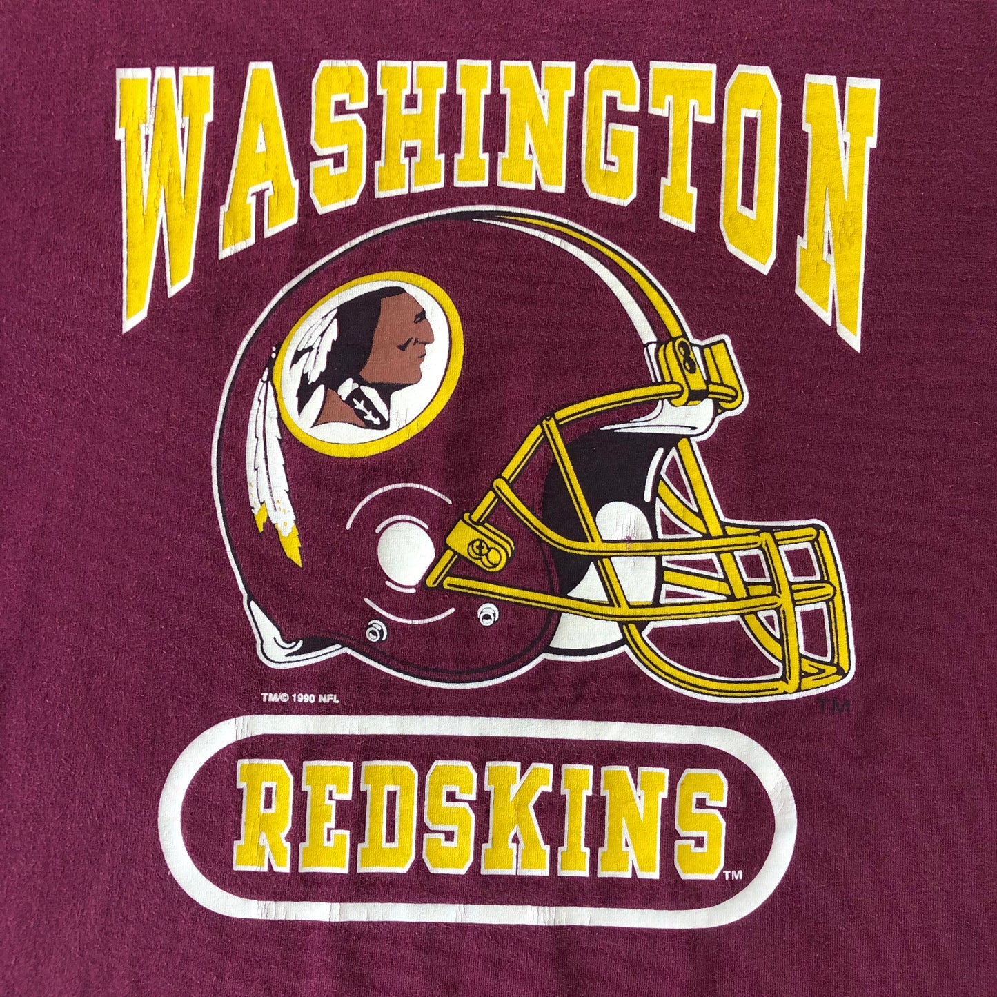 Vintage 90s NFL Washington Redskins Football T Shirt XL