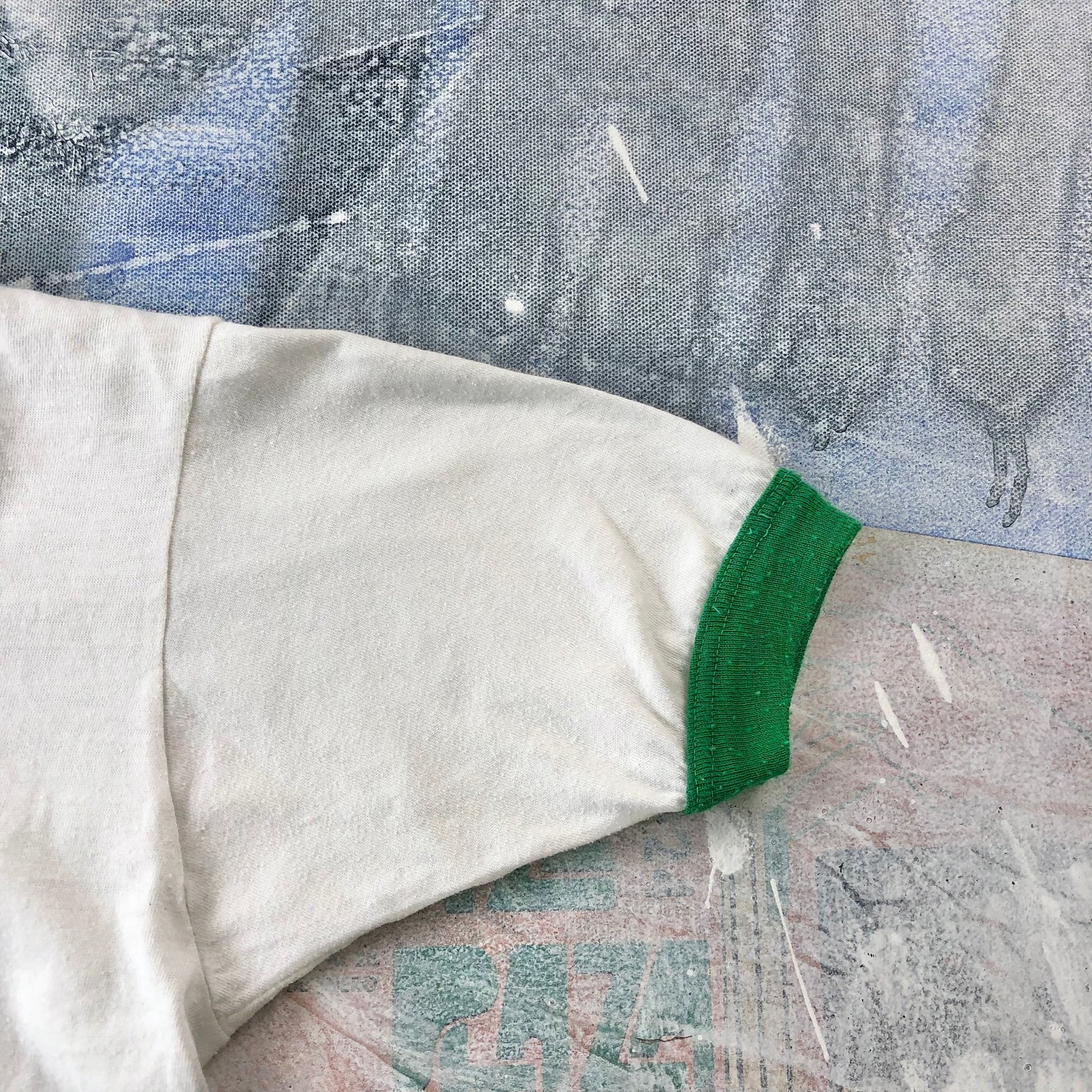 Vintage A Friend With Weed Is A Friend In Deed Single Stitch Ringer T Shirt S