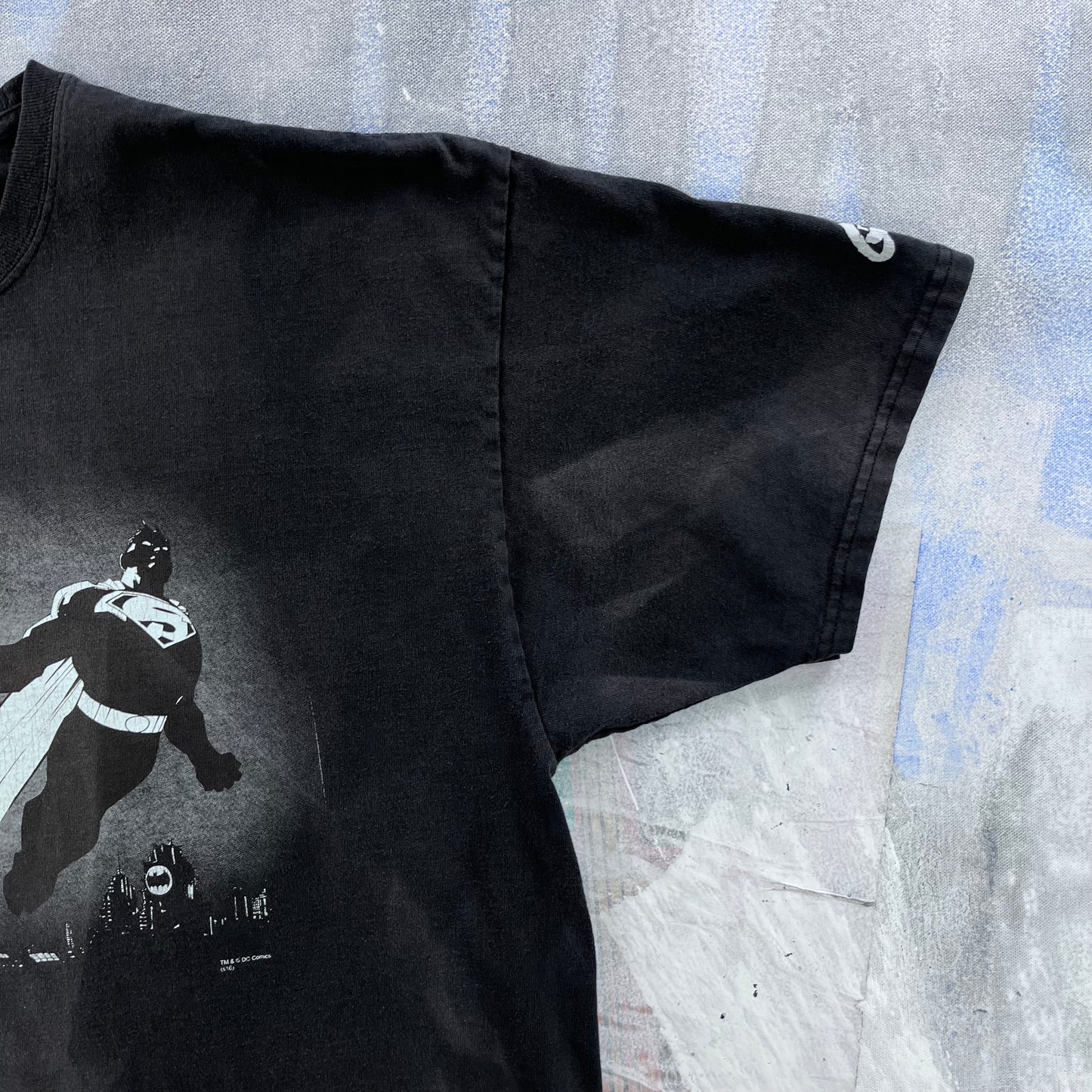 Vintage DC Comics Batman Robin Superman Frank Miller T Shirt XXL
