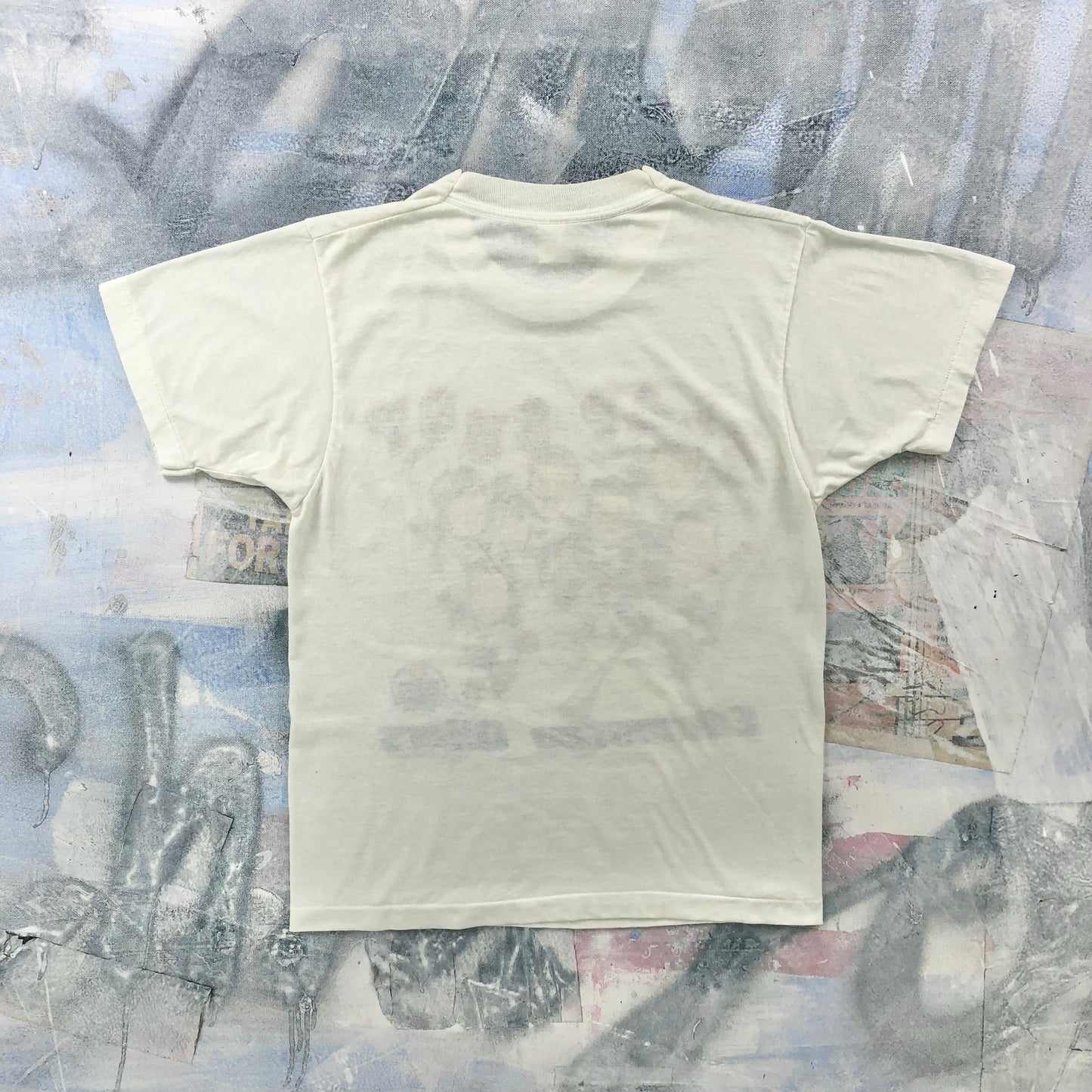 Vintage 80s NHL Edmonton Oilers Slap Shot Players Singe Stitch T Shirt M