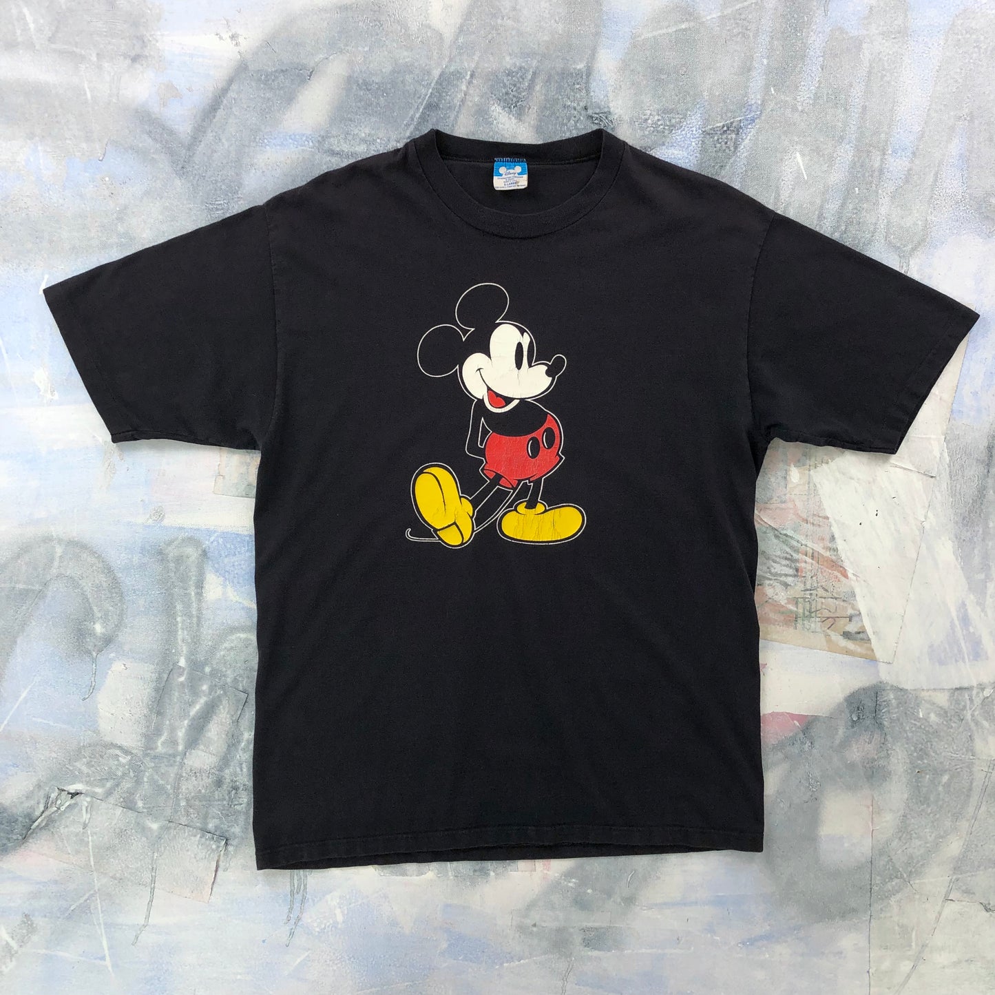 Vintage USA 80s Disney Mickey Mouse T Shirt XL