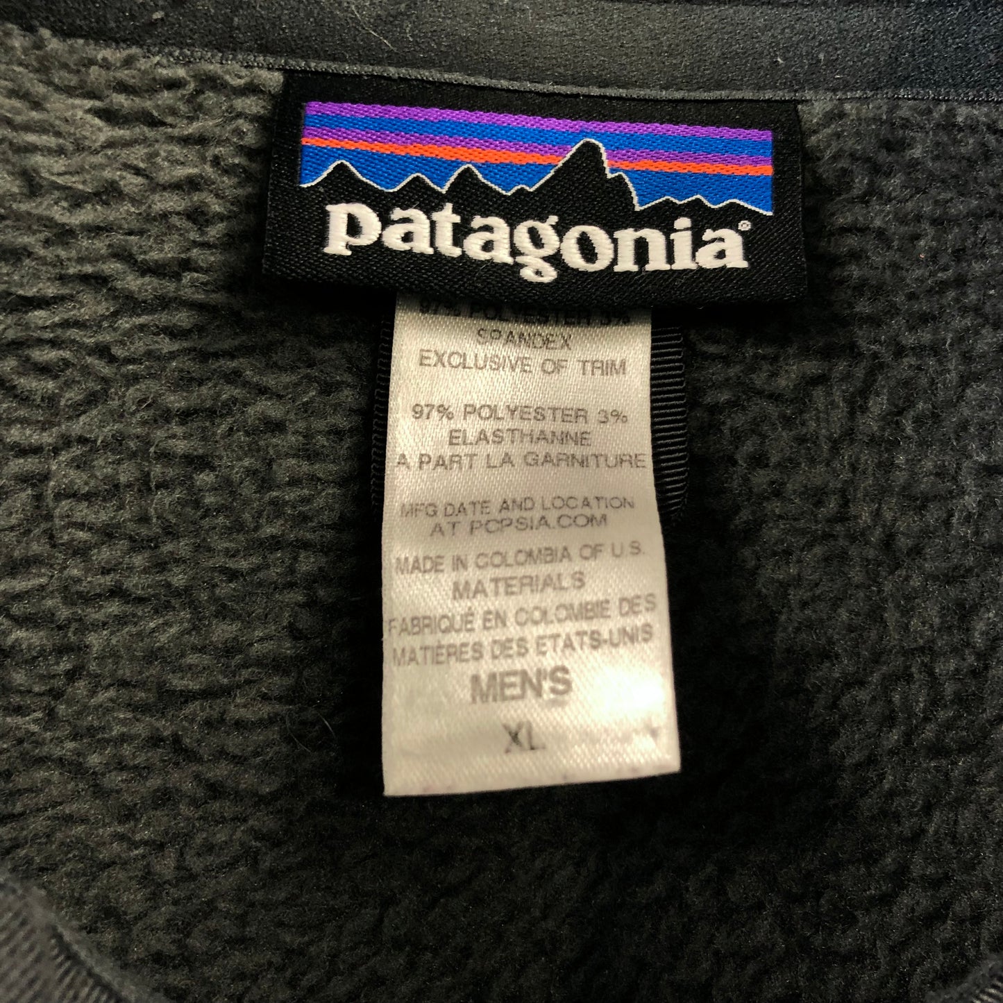 Vintage Patagonia R2 Polartec Thermal Pro Zip Fleece Sweatshirt L