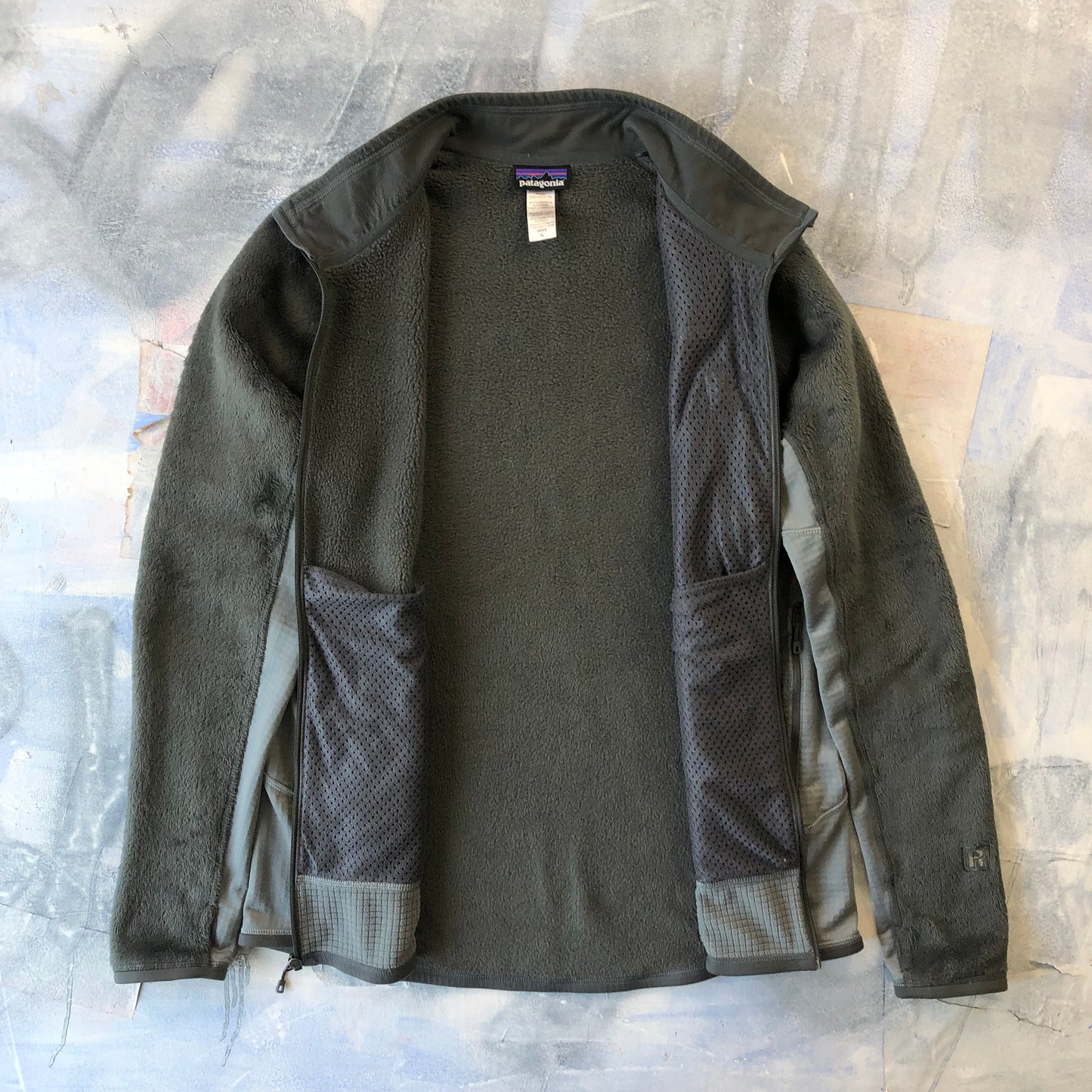 Vintage Patagonia R2 Polartec Thermal Pro Zip Fleece Sweatshirt L