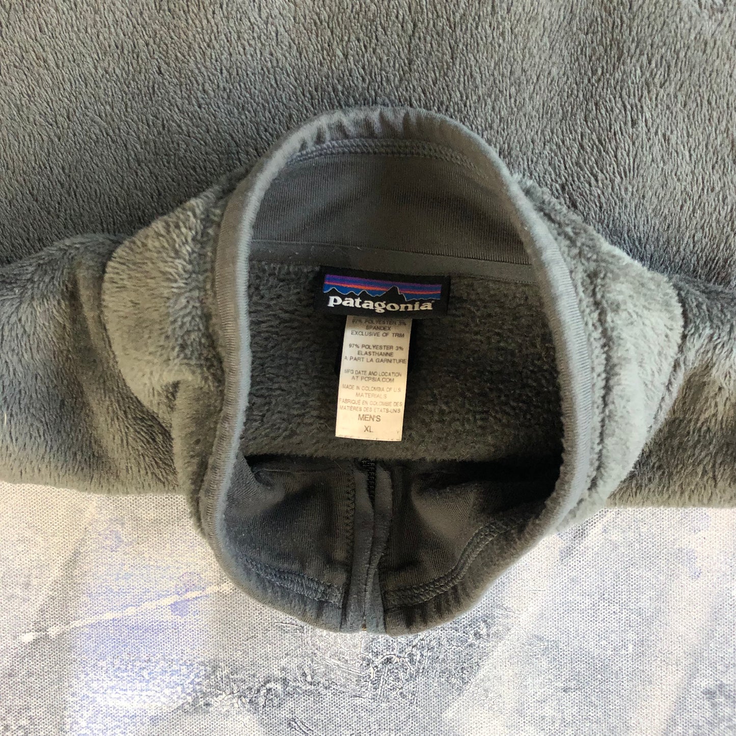 Vintage Patagonia R2 Polartec Thermal Pro Zip Fleece Sweatshirt L
