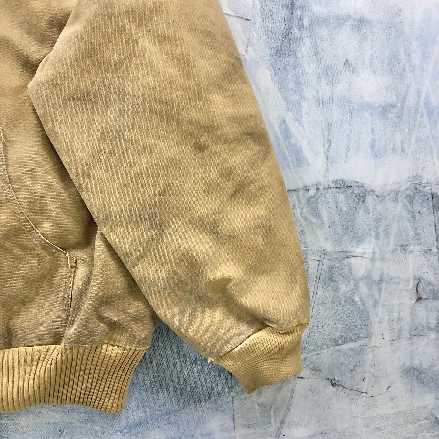 Vintage Carhartt J130 WET Quilted Lined Hooded Workwear Zip Jacket XXL