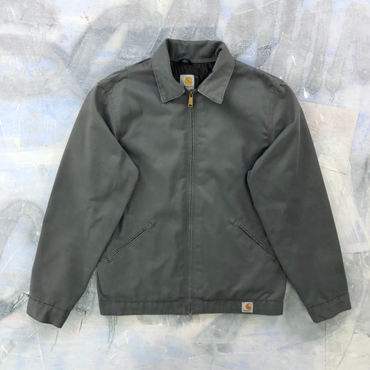 Carhartt J293 Quilted Lined Twill Workwear Zip Jacket M