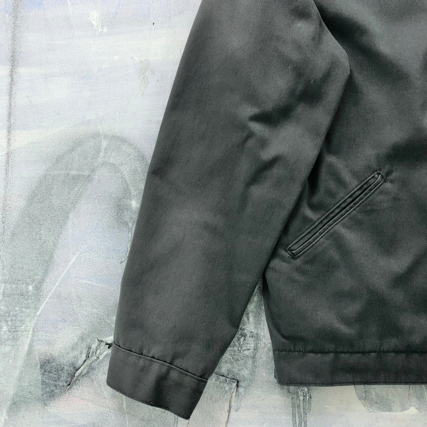 Carhartt J293 Quilted Lined Twill Workwear Zip Jacket M
