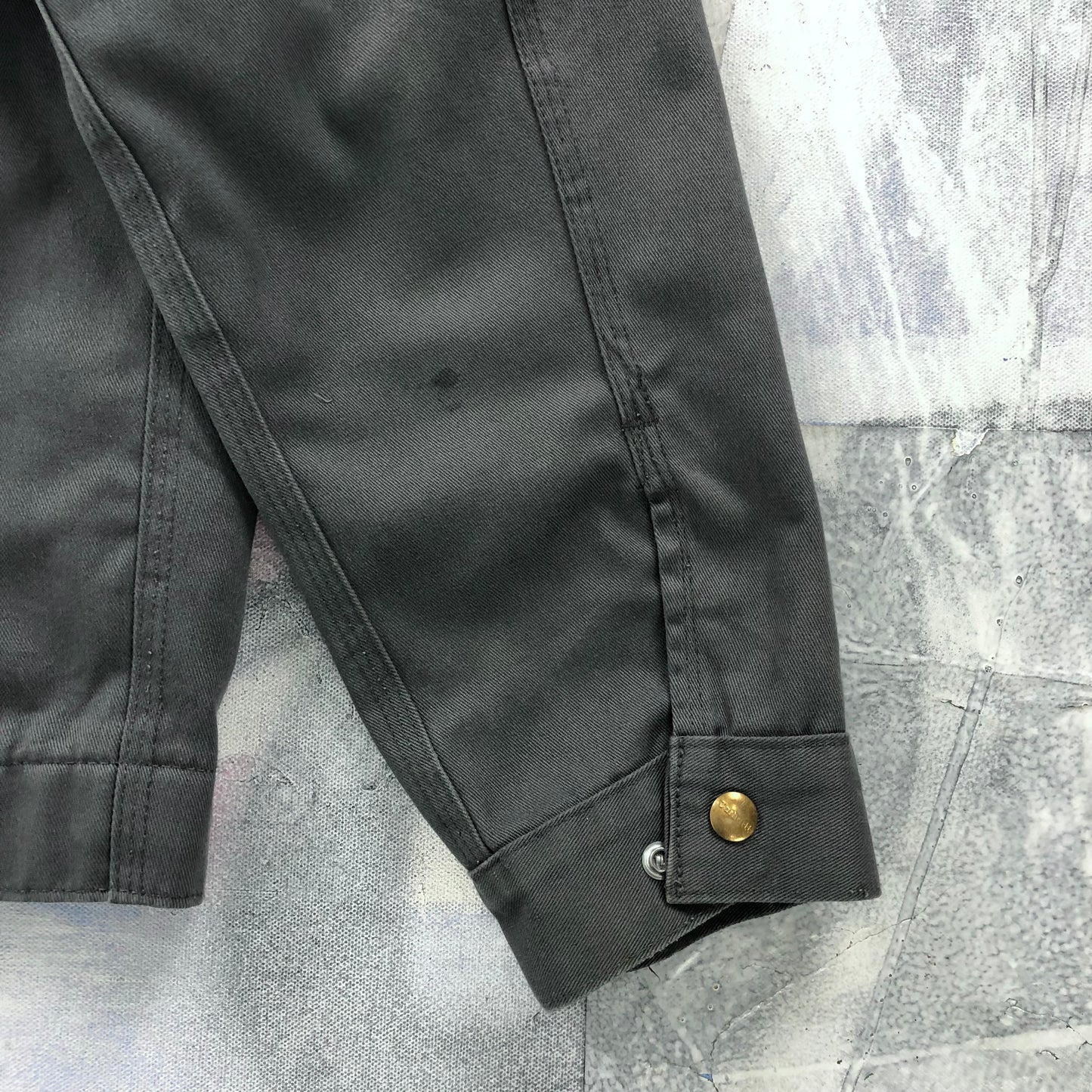 Carhartt J293 Quilted Lined Twill Workwear Zip Jacket M