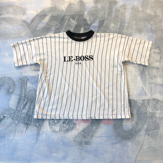 Le-Boss Pin Stripe T Shirt