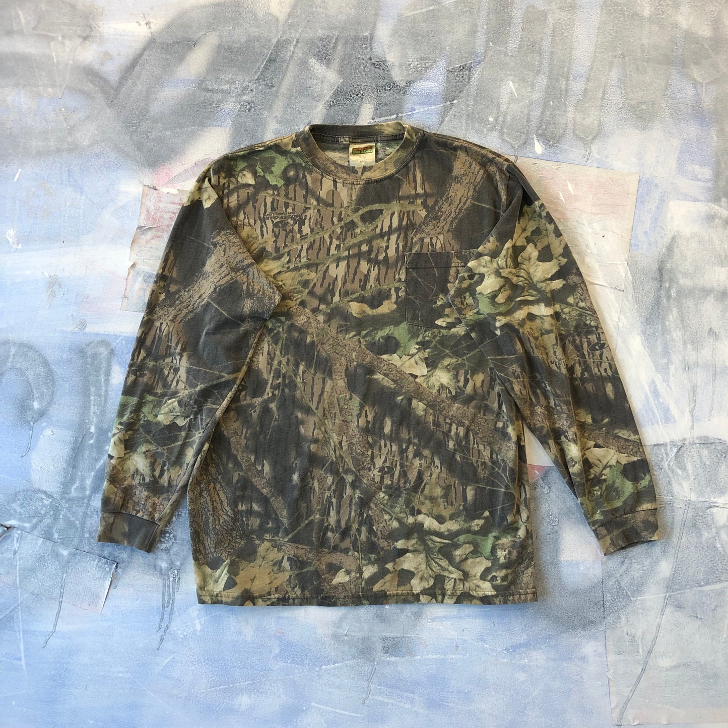 Mossy Oak Camo Classics Long Sleeve T Shirt M