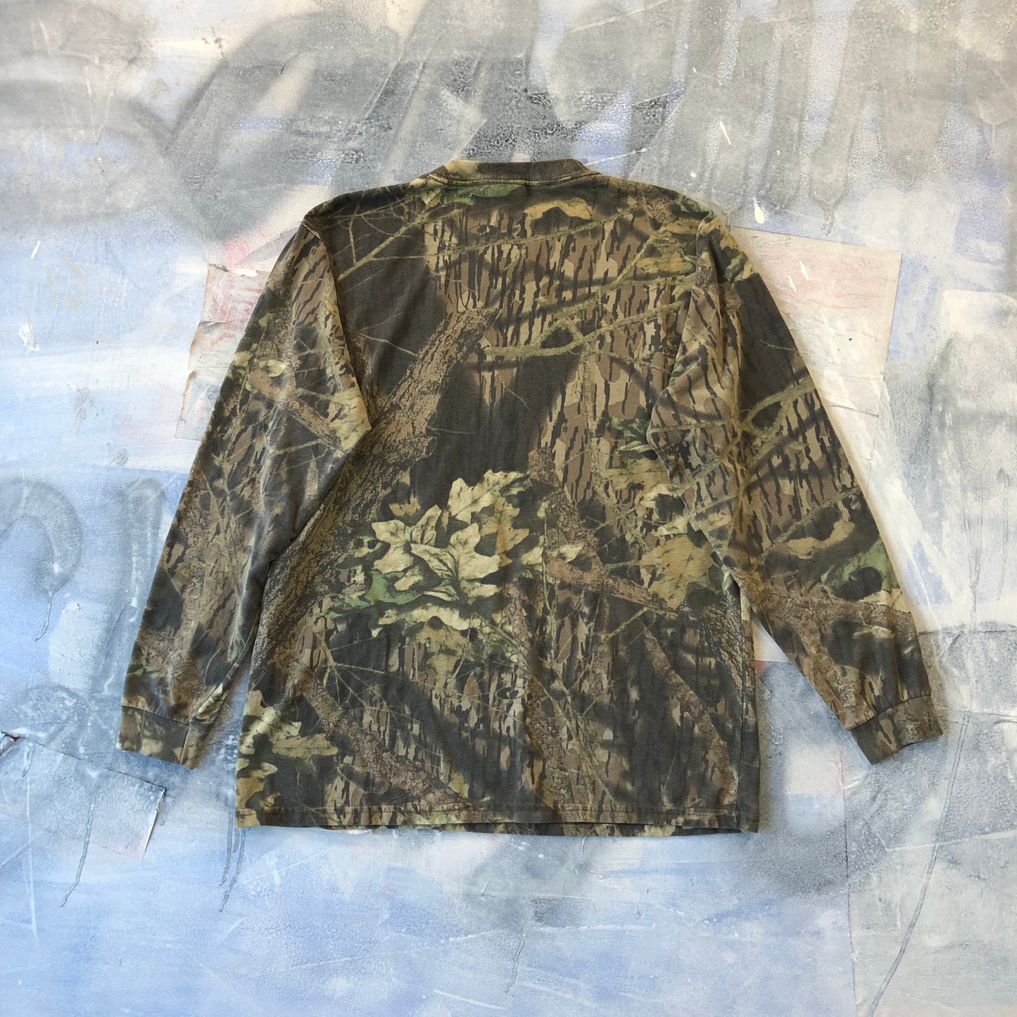 Mossy Oak Camo Classics Long Sleeve T Shirt M