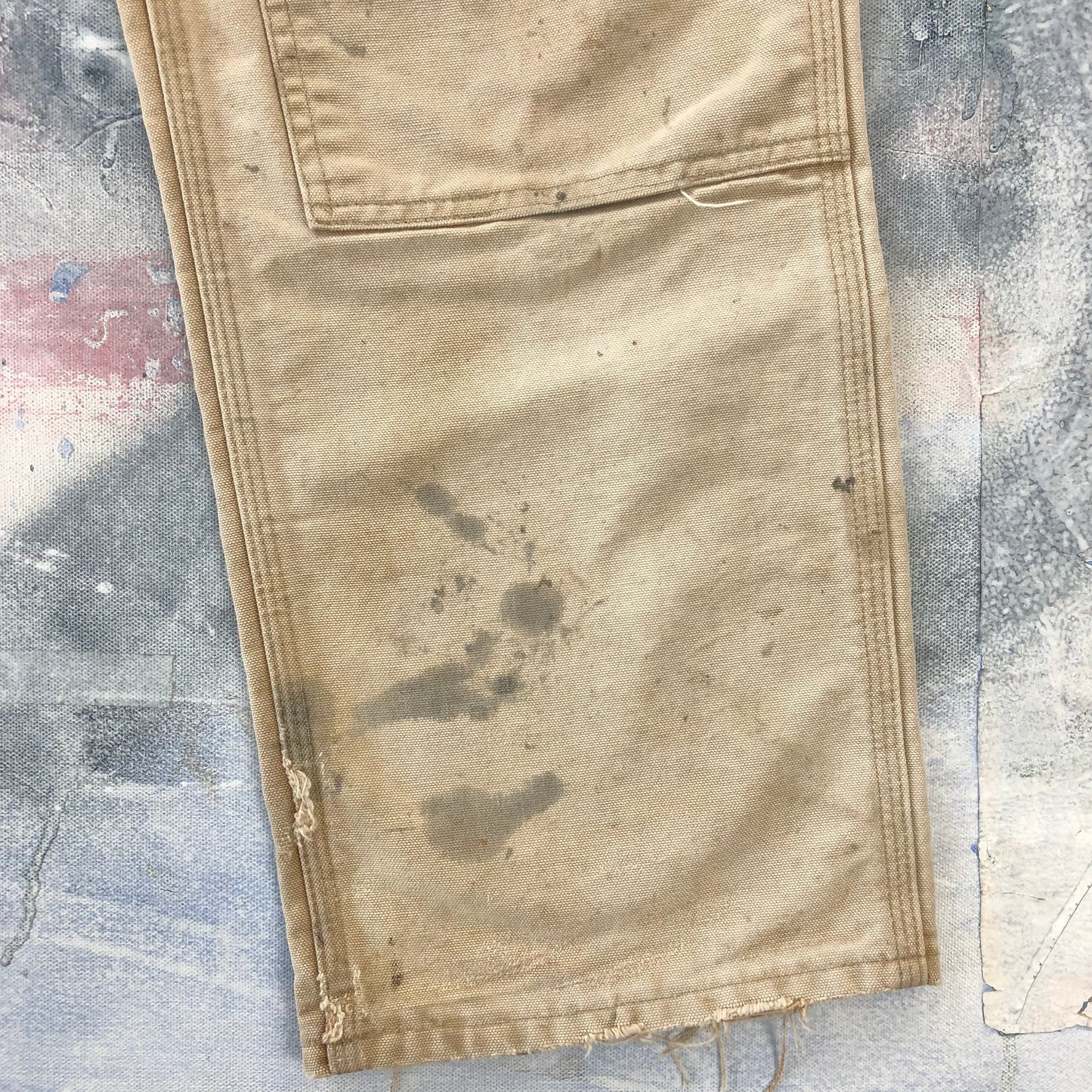 Vintage USA Carhartt Double Knee Workwear Jean W34
