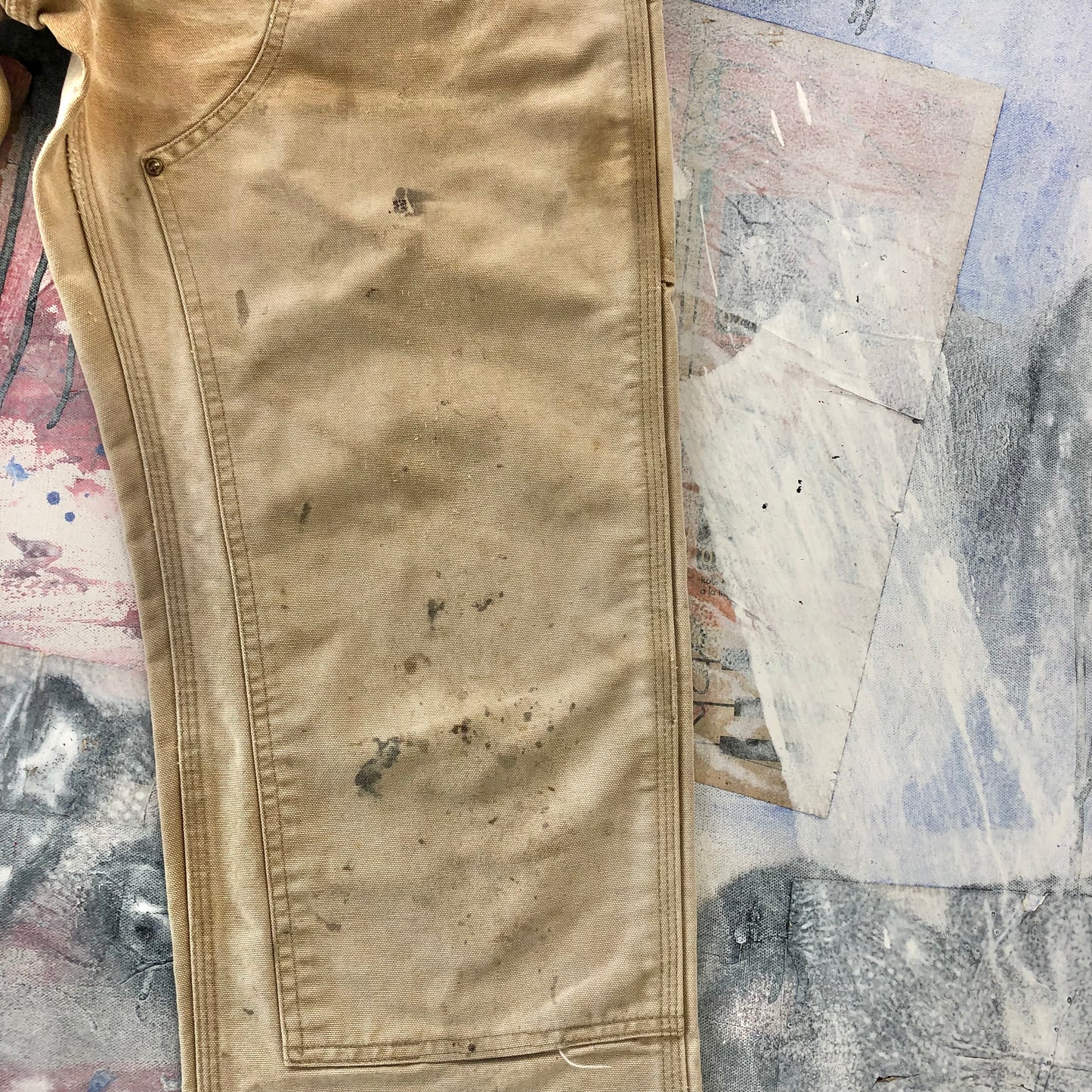 Vintage USA Carhartt Double Knee Workwear Jean W34