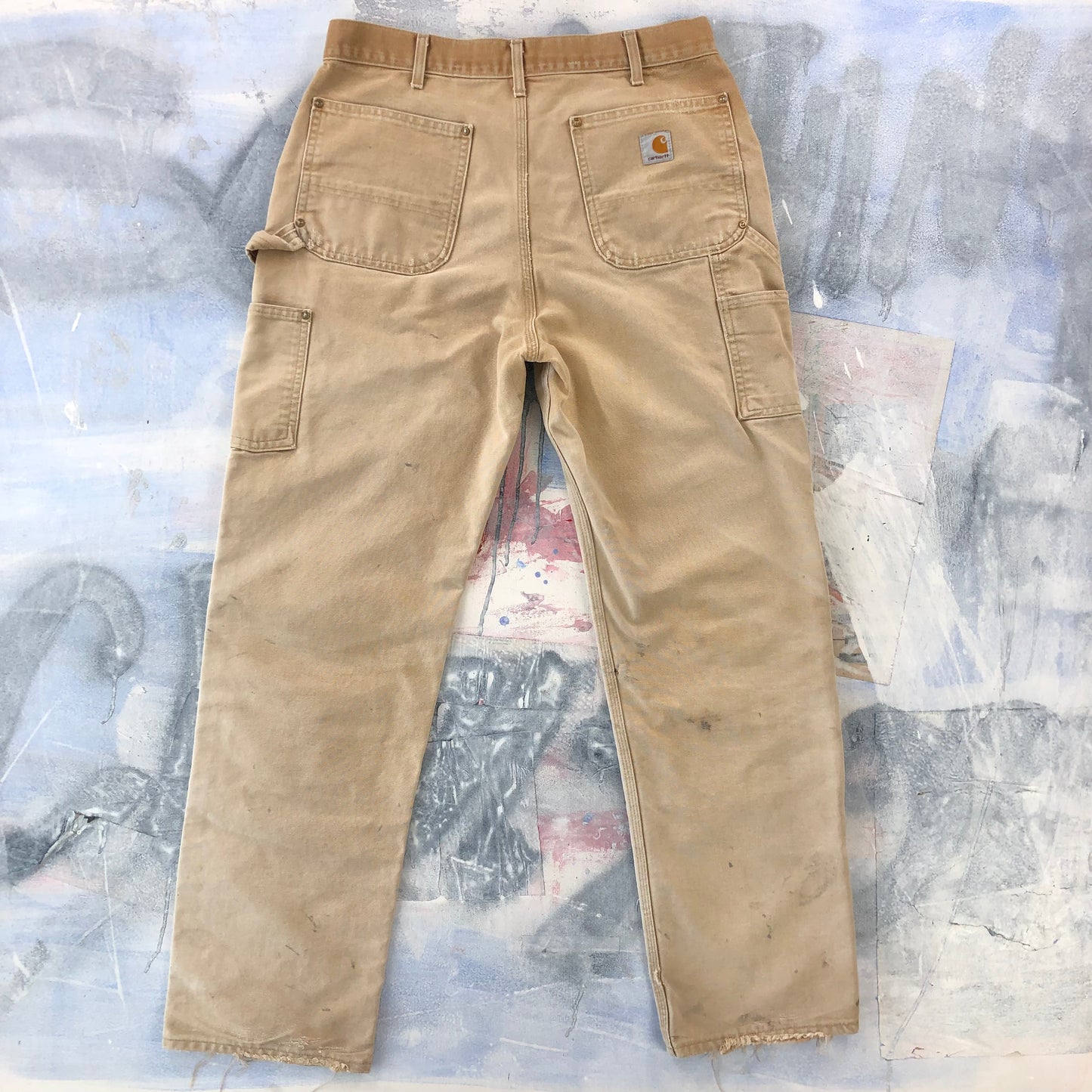 Vintage USA Carhartt Double Knee Workwear Jean W34