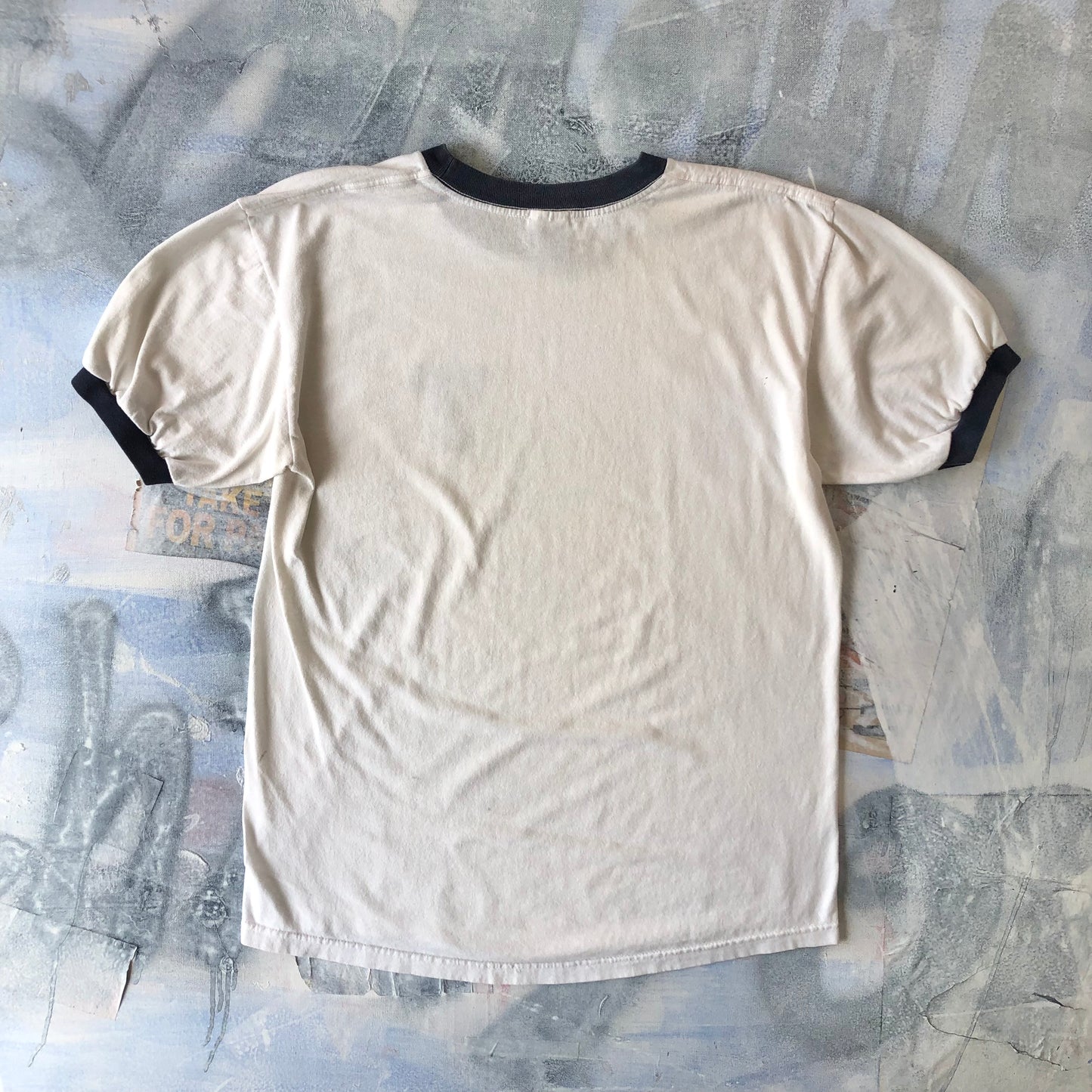 Vintage Yale University Ringer T Shirt L