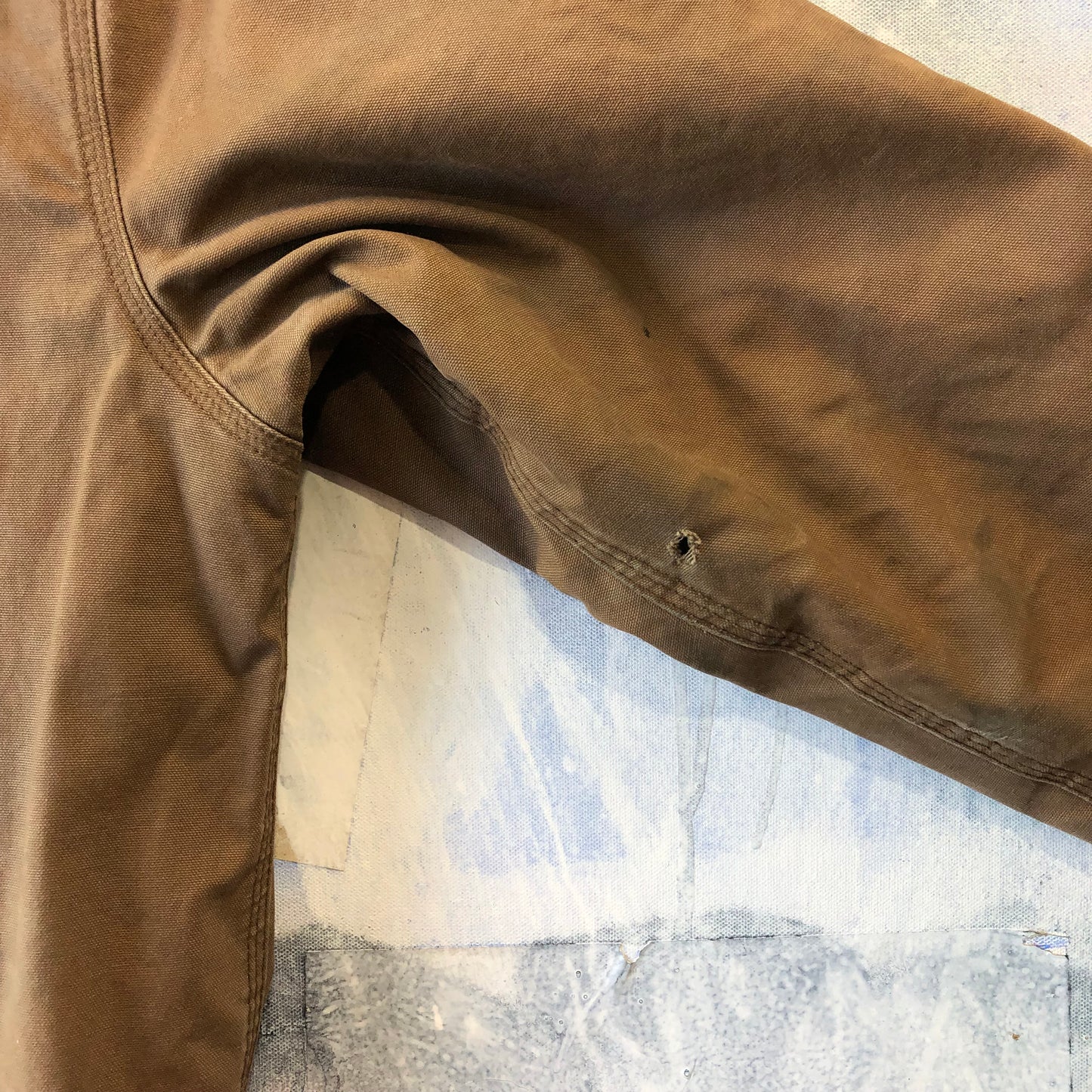 Vintage Dickies Canvas Workwear Hooded Zip Jacket XL