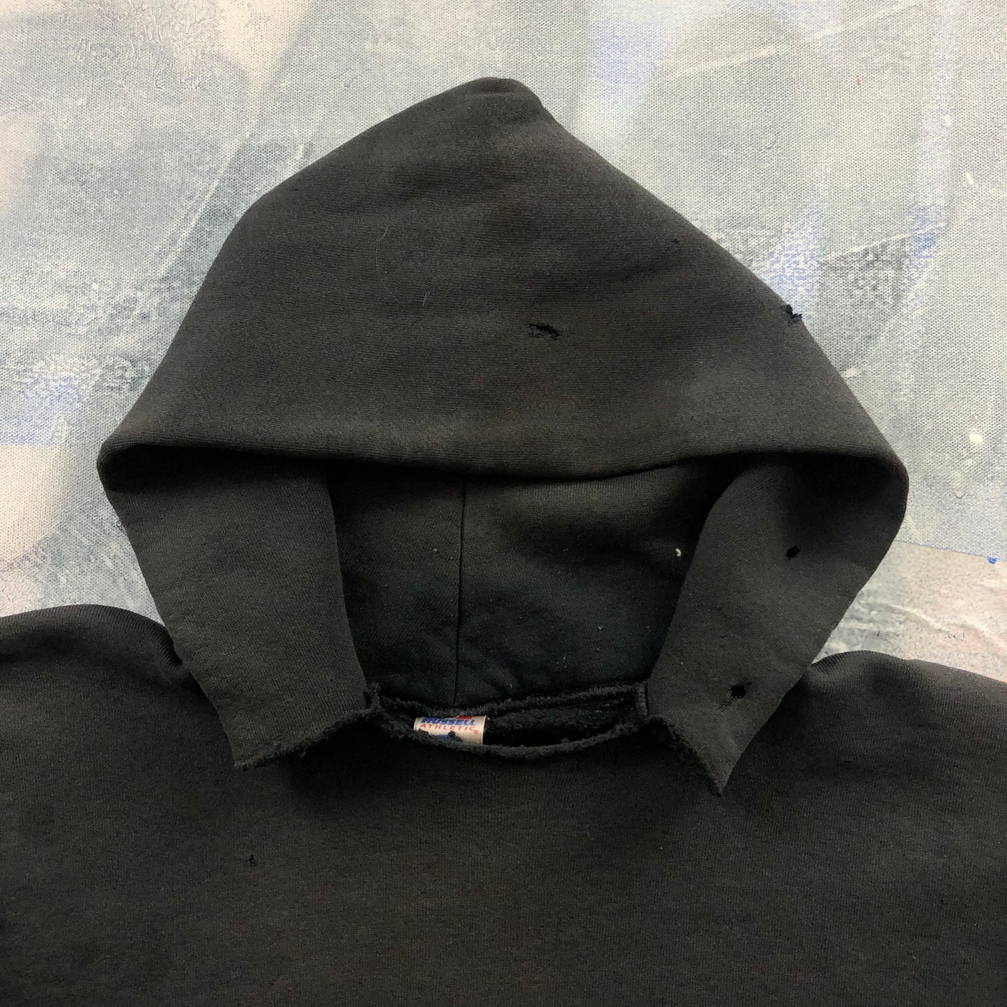 Vintage Russell Pullover Hoodie Sweatshirt XL