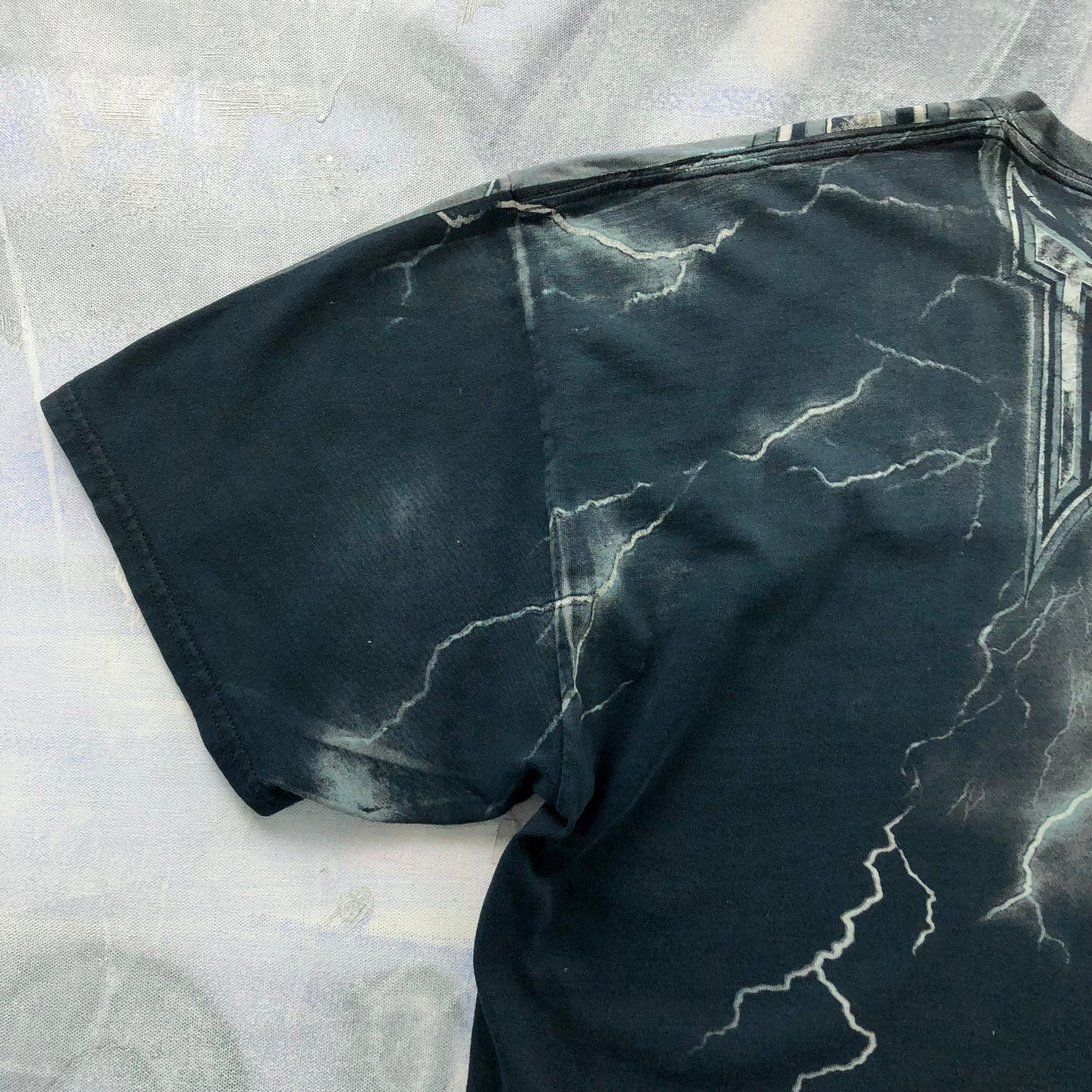 Vintage Y2K MMA Tapout Thunder Lightning Signature Series T Shirt XXL