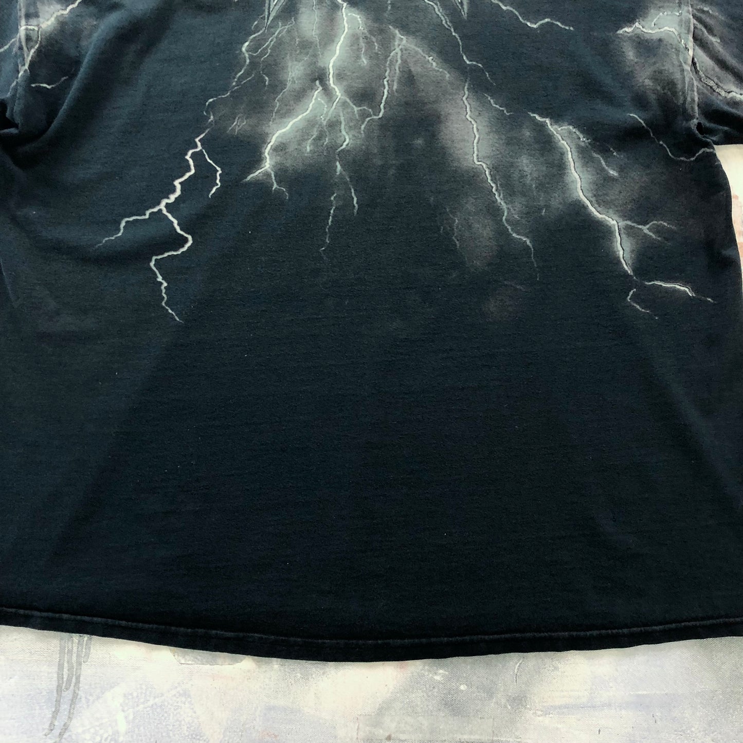 Vintage Y2K MMA Tapout Thunder Lightning Signature Series T Shirt XXL