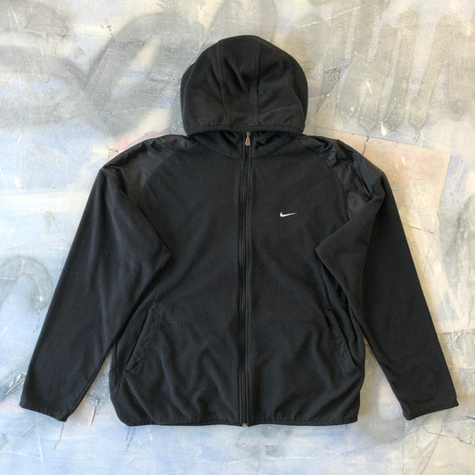 Vintage Nike Full Zip Fleece Hoodie Sweatshirt L