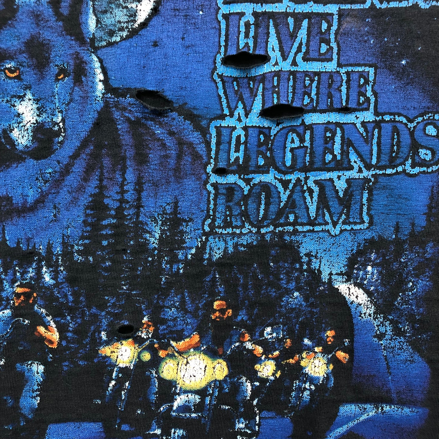 Vintage Harley Davidson Motorcycles Legends Live Where Legends Roam Fairbanks Alaska Tank Top XXL