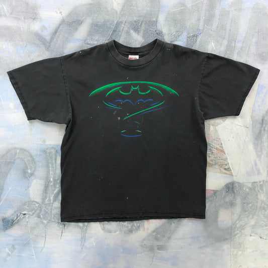 Vintage 90s Batman Forever Movie T Shirt L