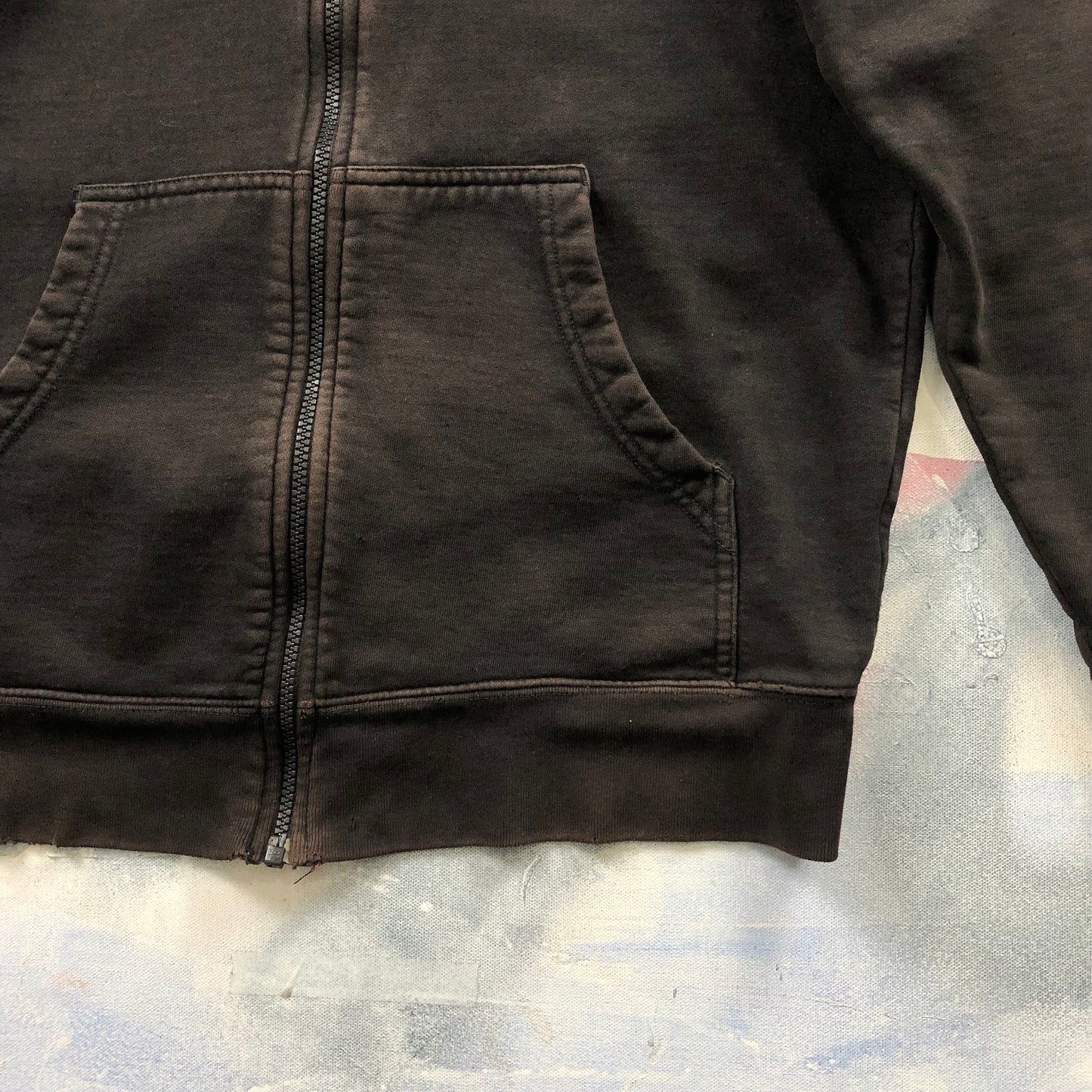 Vintage The North Face Fleece Lined Full Zip Hoodie Sweatshirt L