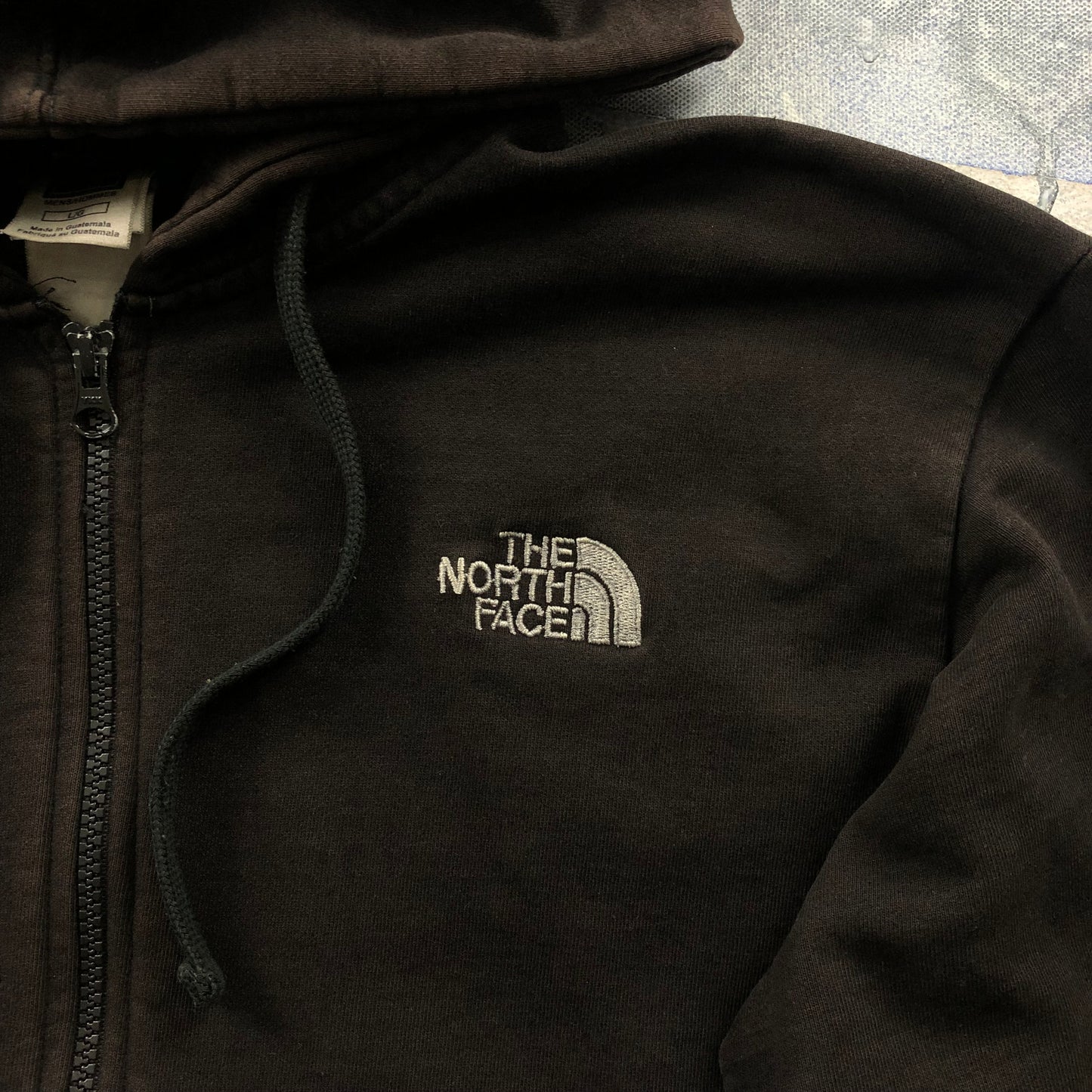 Vintage The North Face Fleece Lined Full Zip Hoodie Sweatshirt L