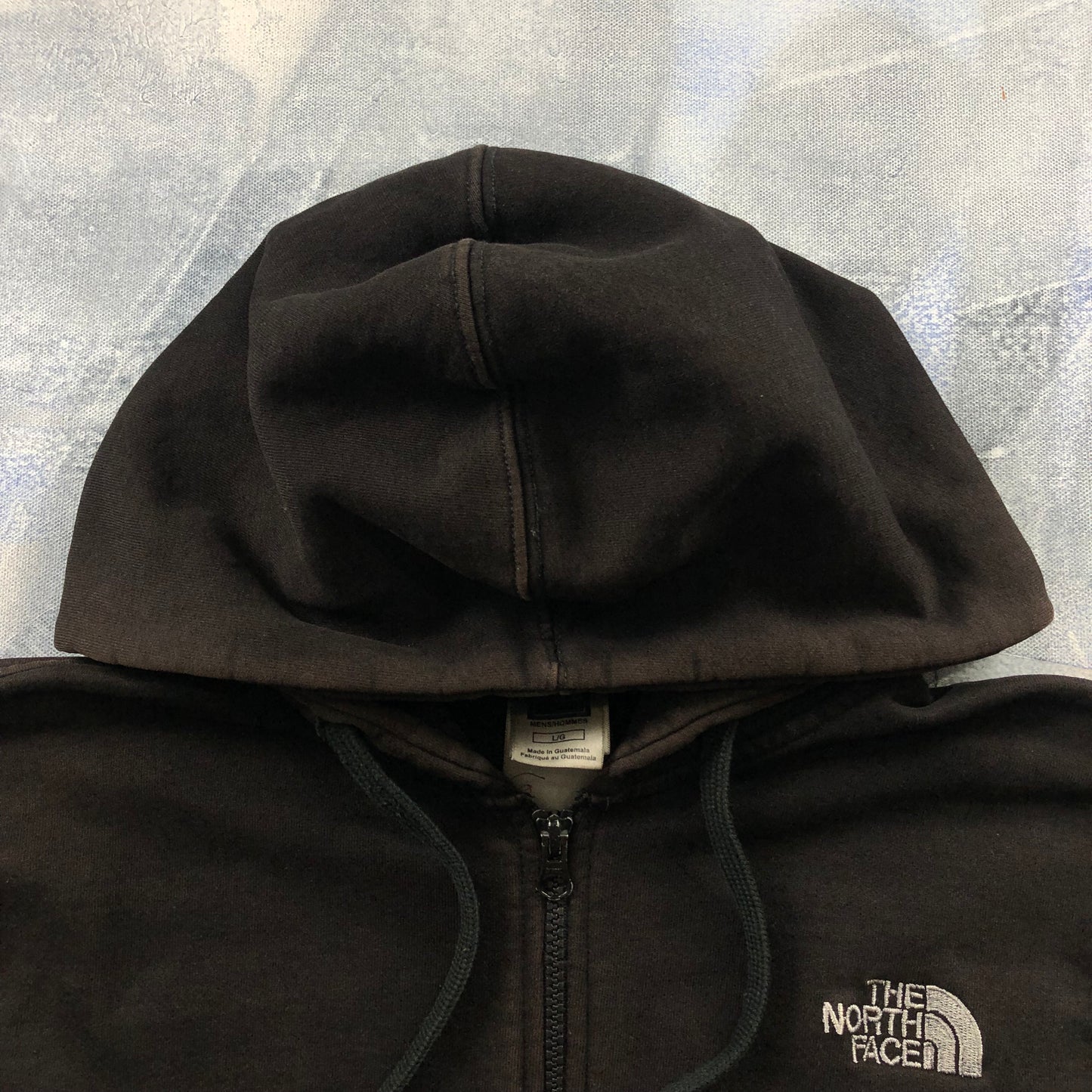 Vintage The North Face Fleece Lined Full Zip Hoodie Sweatshirt L