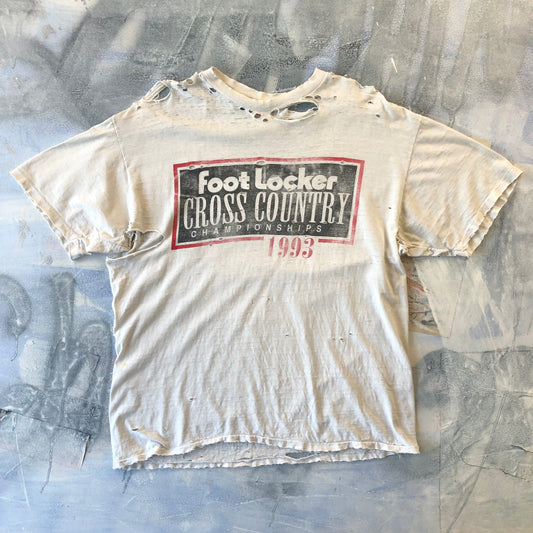 Vintage Distressed 1993 Footlocker Cross Country Championships T Shirt XL