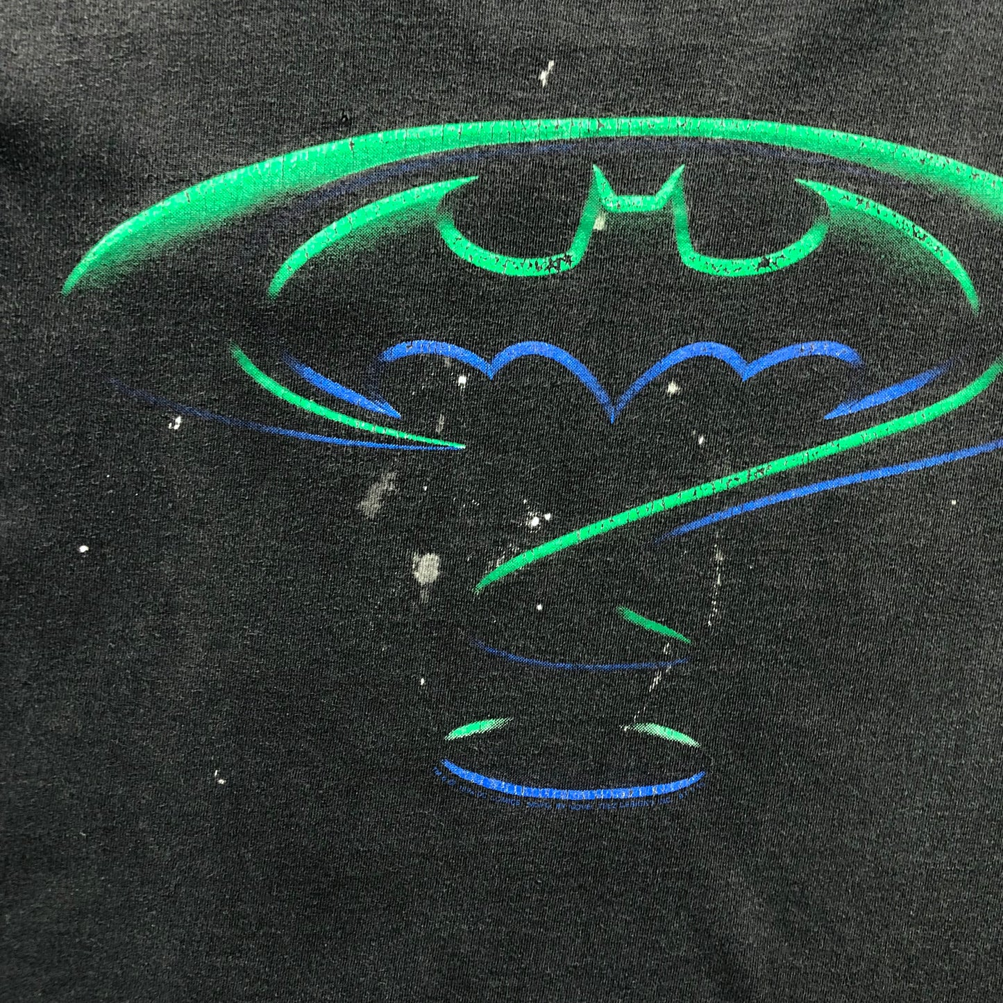 Vintage 90s Batman Forever Movie T Shirt L
