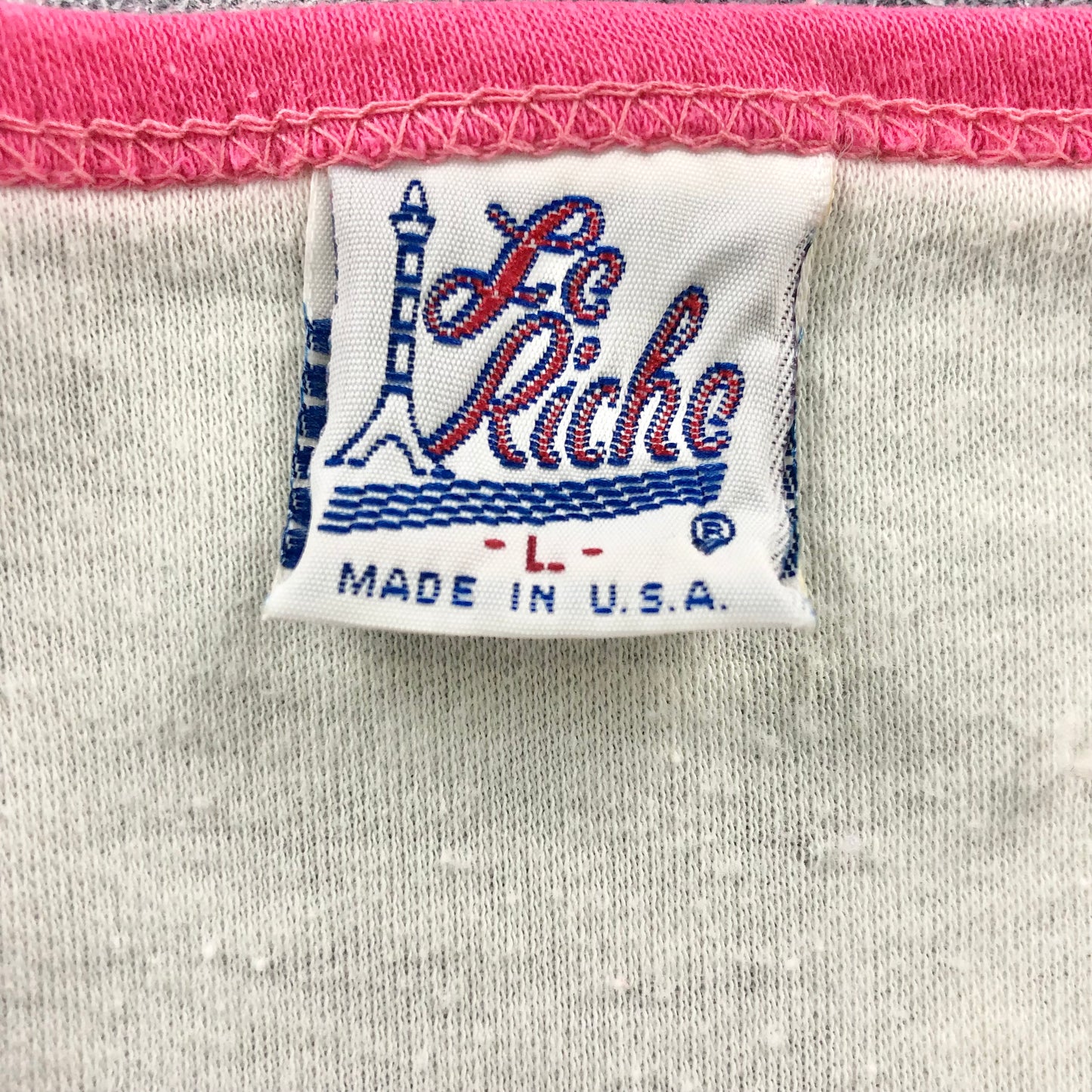 Vintage USA Hawaii Ringer V Neck Shirt L (Womens)