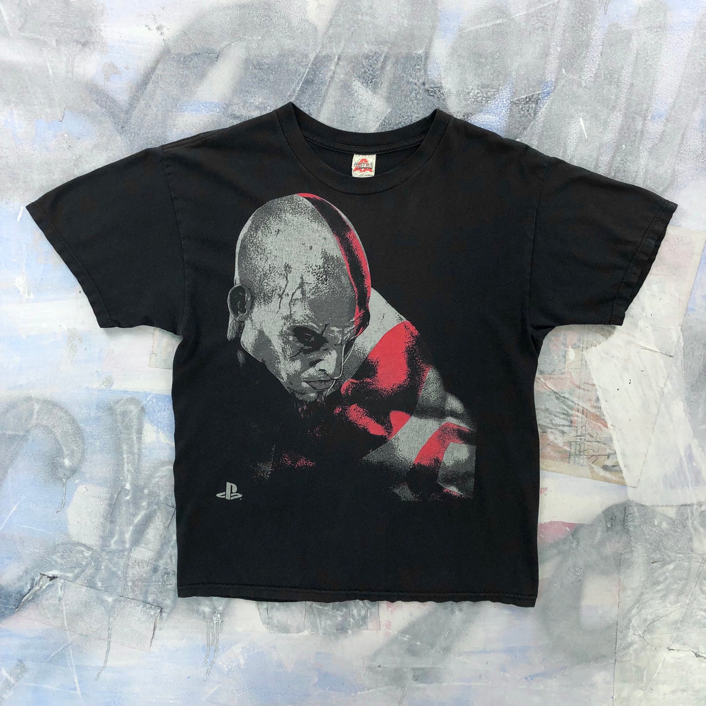 Vintage PS3 God Of War 3 Promo T Shirt L